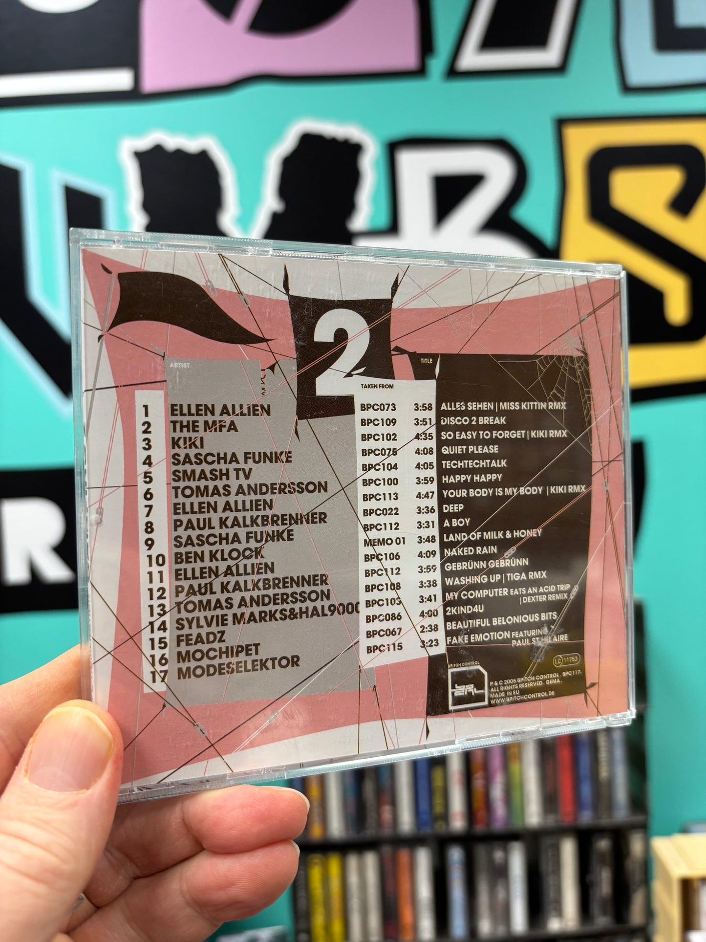 Ellen Allien: Camping 2, CD, Only official pressing, BPitch Control, Germany 2005