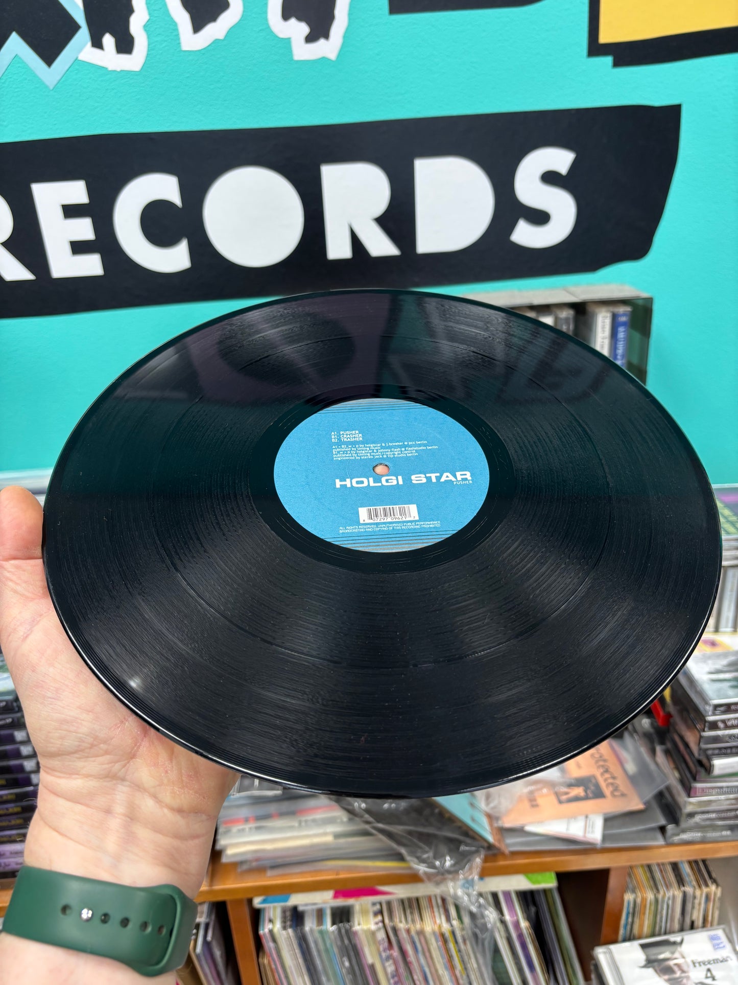 Holgi Star: Pusher, 12inch, Only official pressing, Kiddaz.fm, Germany 2003