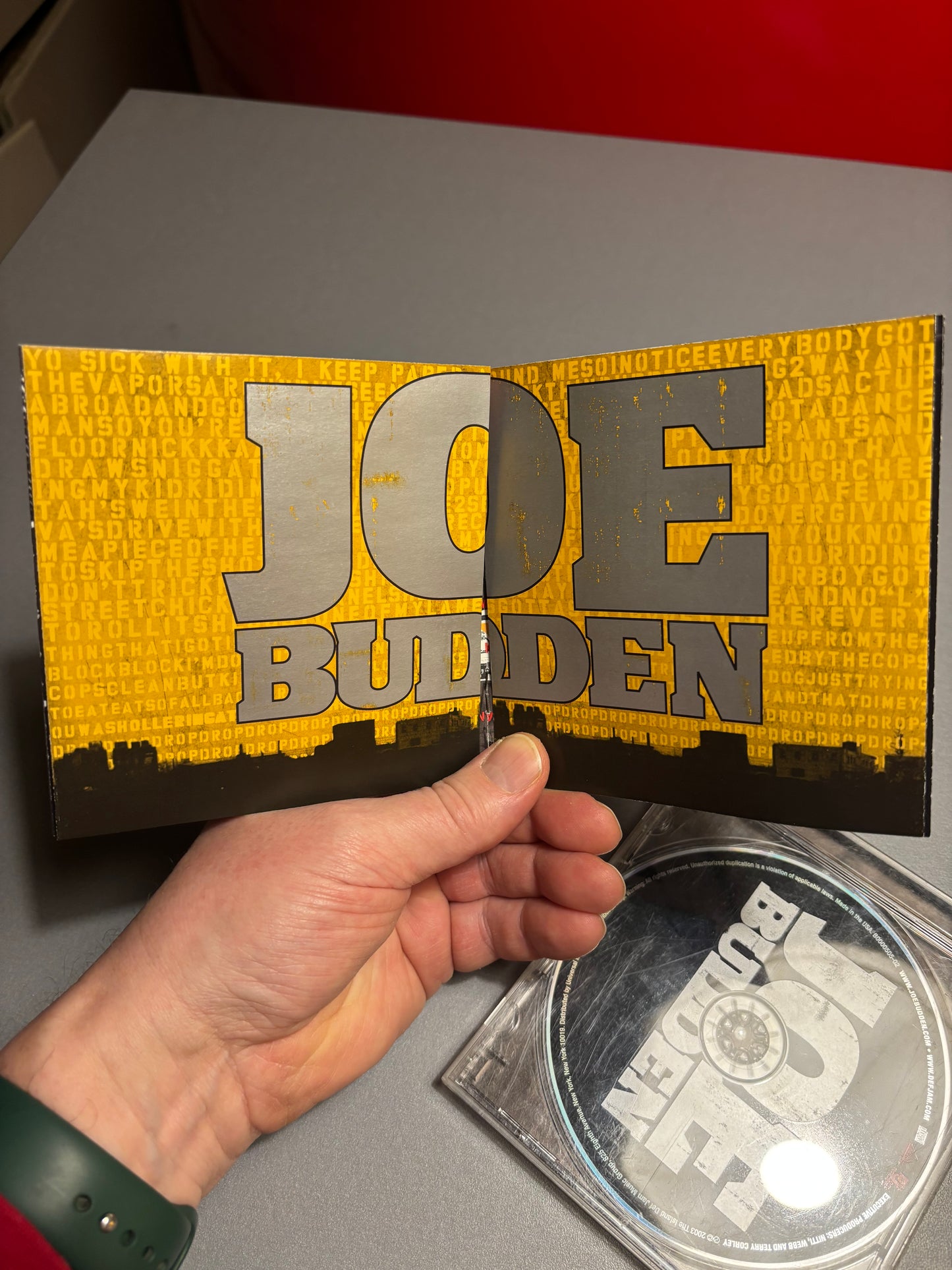 Joe Budden: Joe Budden, CD, 1st pressing, Def Jam Recordings, US 2003