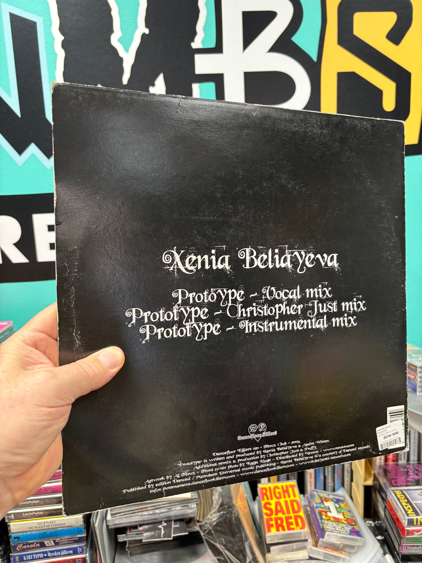 Xenia Beliayeva: Prototype, 12inch, Only official pressing, Dancefloor Killers, France 2006