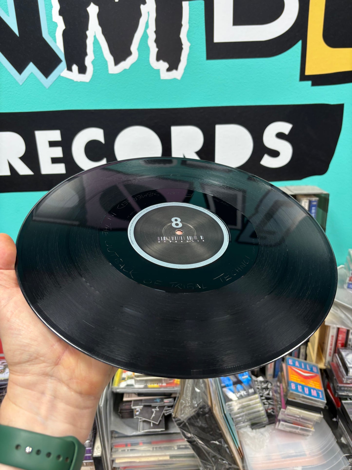 D.A.V.E. The Drummer + Chris Liberator: Hydraulix 8, 12inch, Only pressing, Hydraulix, UK 2001