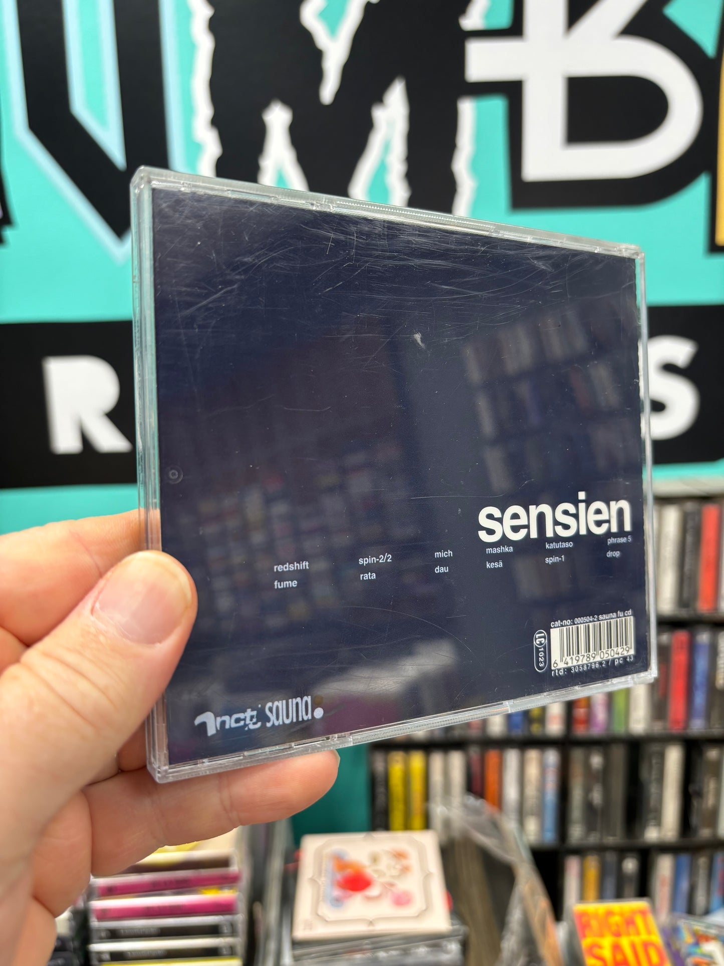 Sensien: Some Make Quiet Machines, CD, Only pressing, Function Recordings Helsinki, Finland 1998