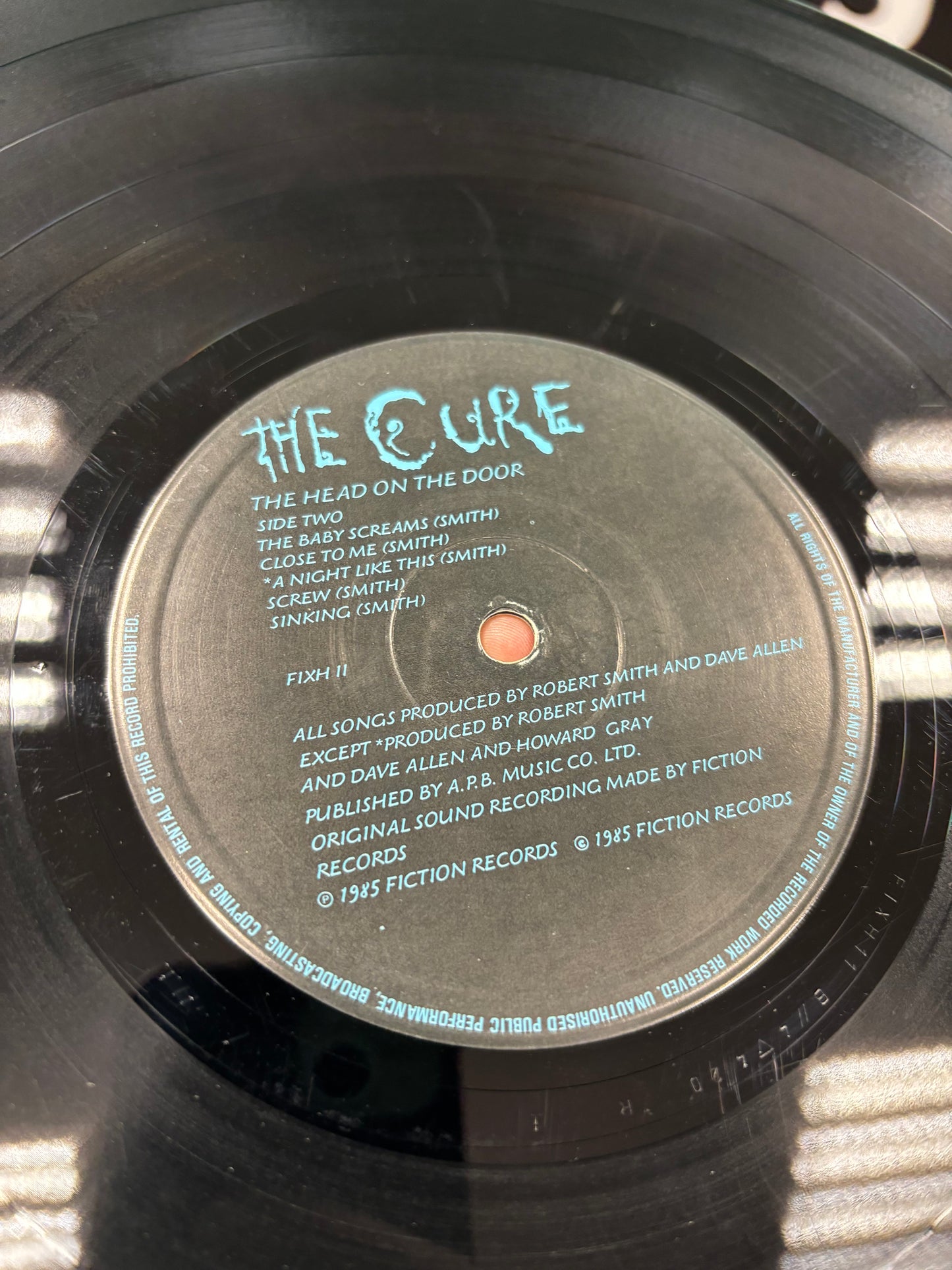 The Cure: The Head On The Door, LP, 1st pressing, UK 1985