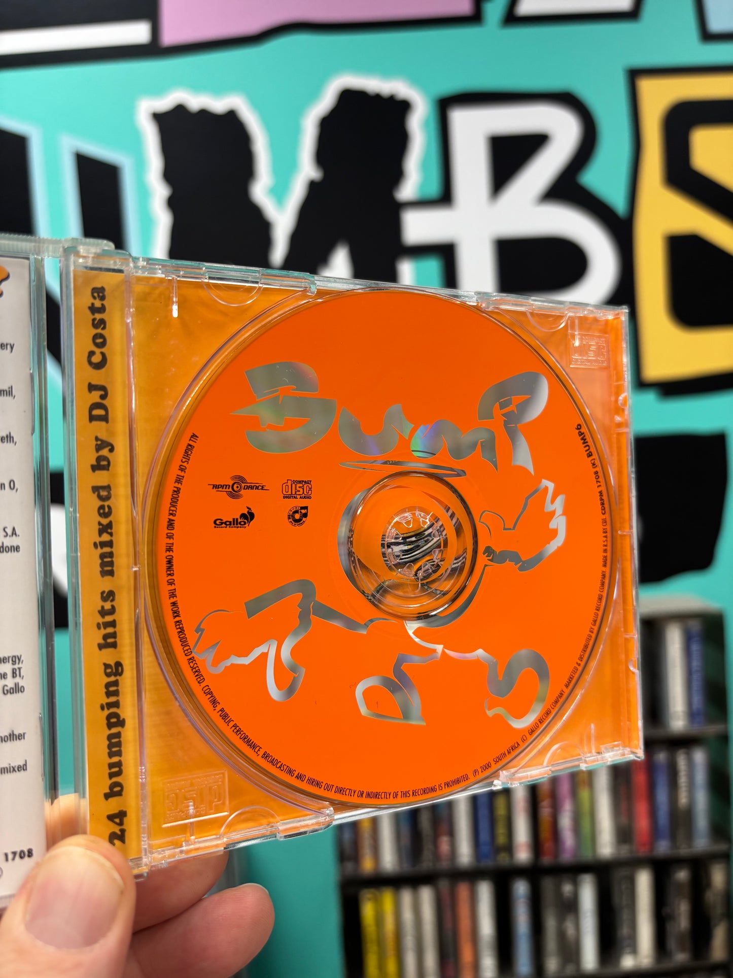 Bumb 6, CD, Only pressing, Compilation, Mixed, RPM Dance, South Africa 2000