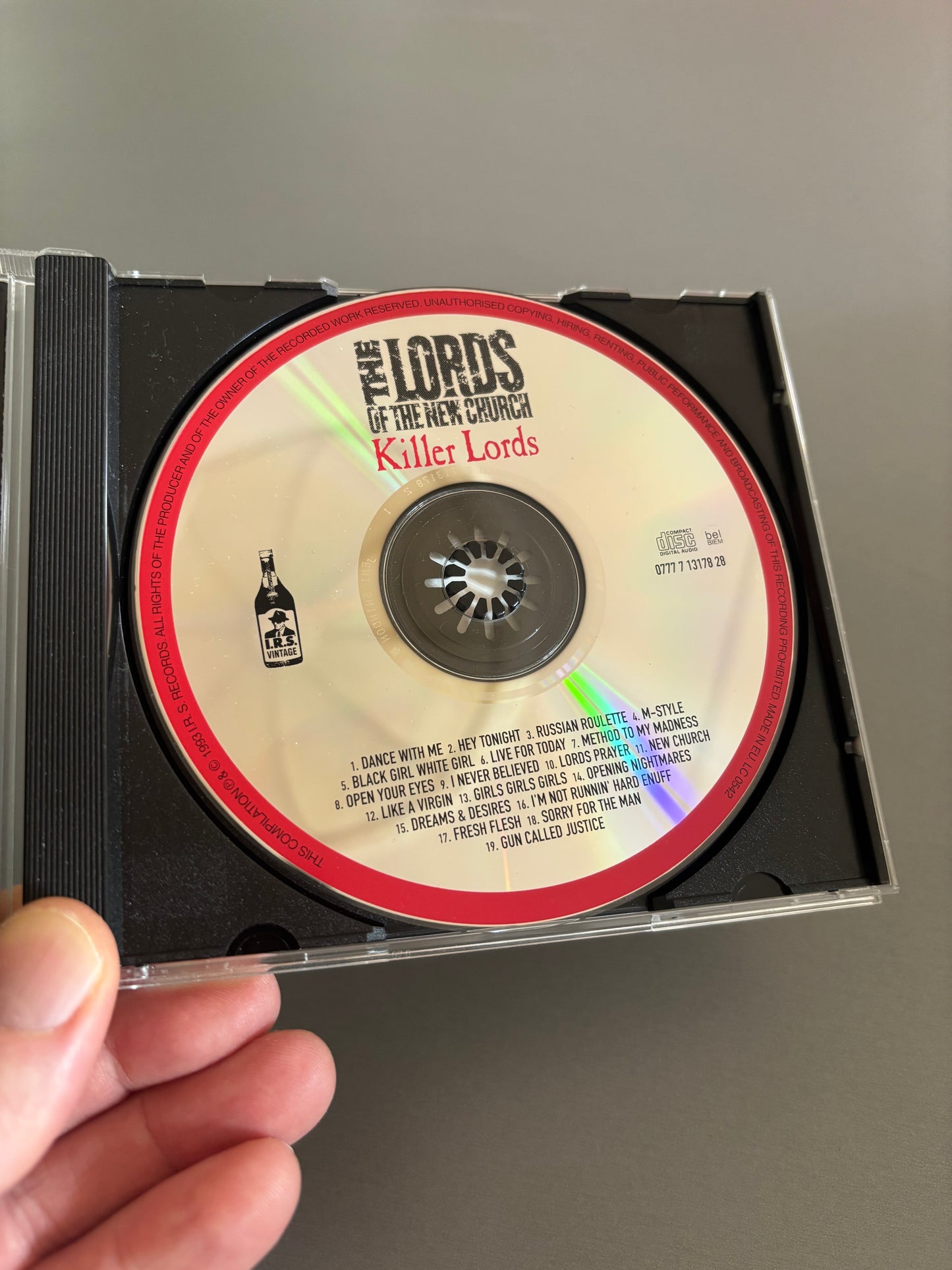 The Lords Of The New Church: Killer Lords, CD, compilation, remastered, reissue, I.R.S. Records, UK & Europe 1993