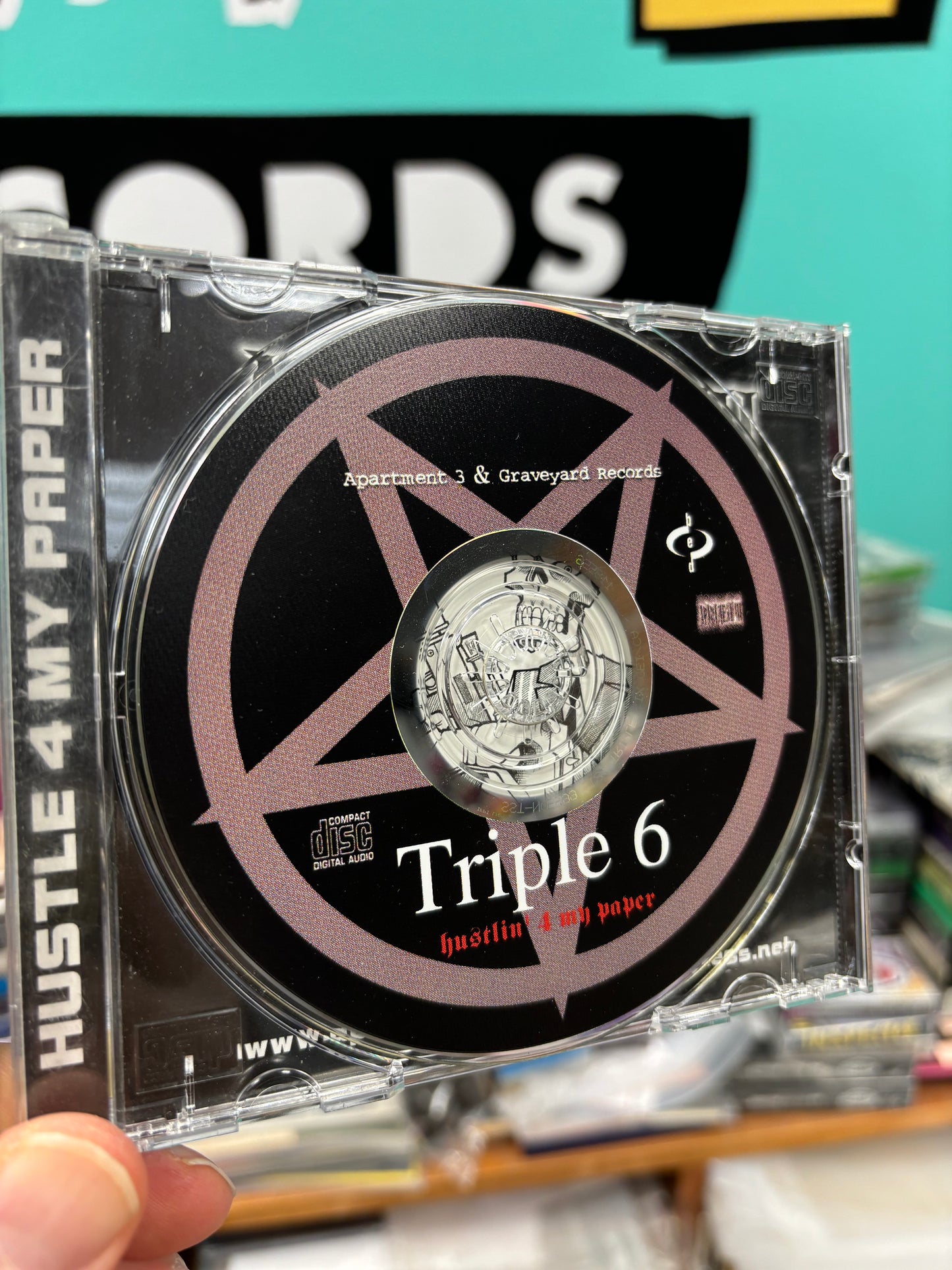 Triple 6: Hustlin’ 4 My Paper, CD, reissue, Apartment 3 Productions, Graveyard Records, US 2002