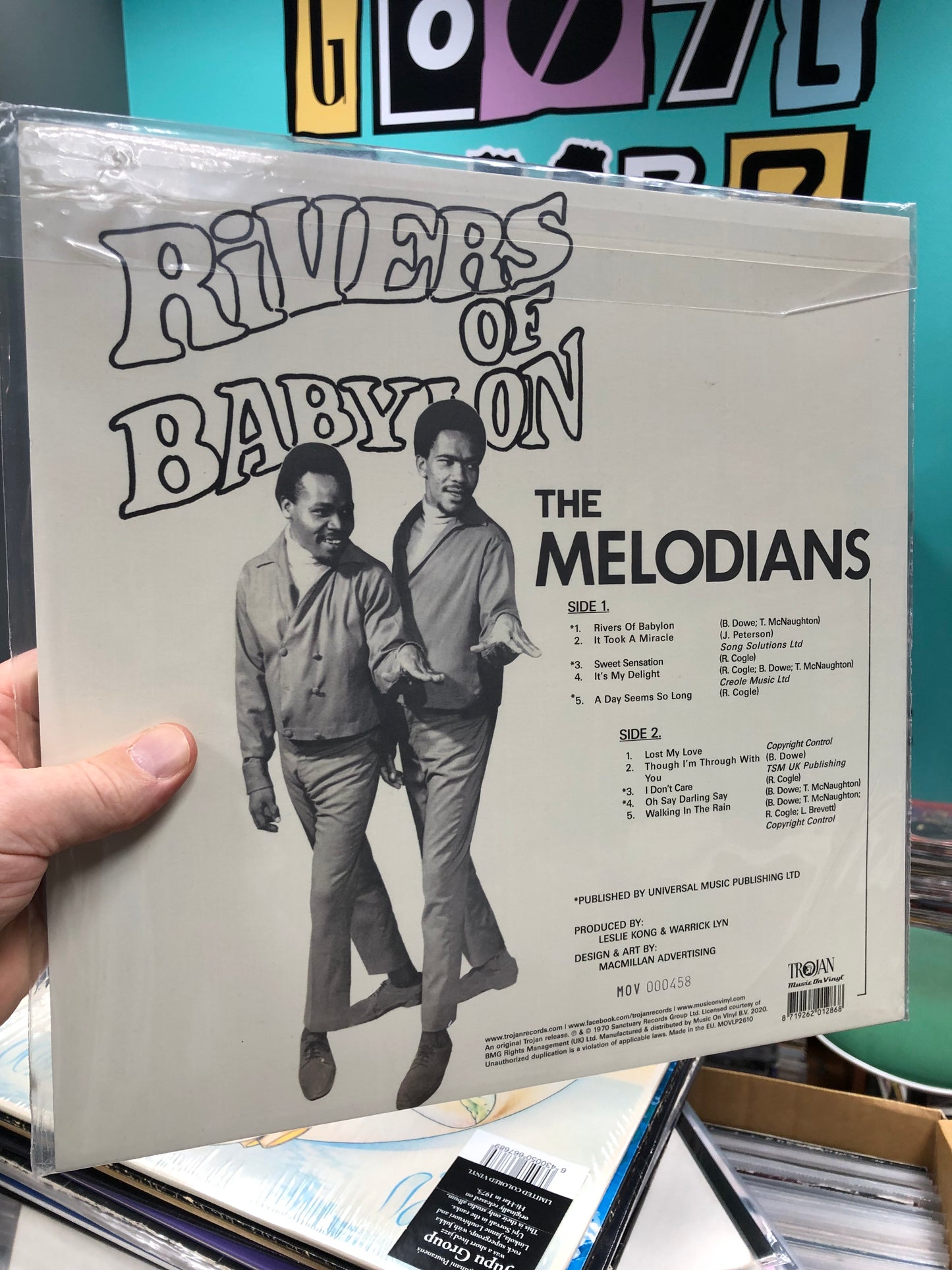 LISÄALE‼️‼️‼️The Melodians: Rivers Of Babylon, reissue, Europe 2020