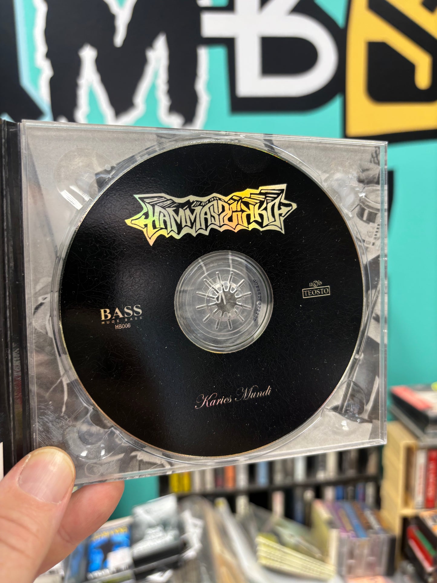 Hammaspeikko: Karies Mundi, CDr, 1st pressing, Only CD pressing, Huge Bass, Finland 2004