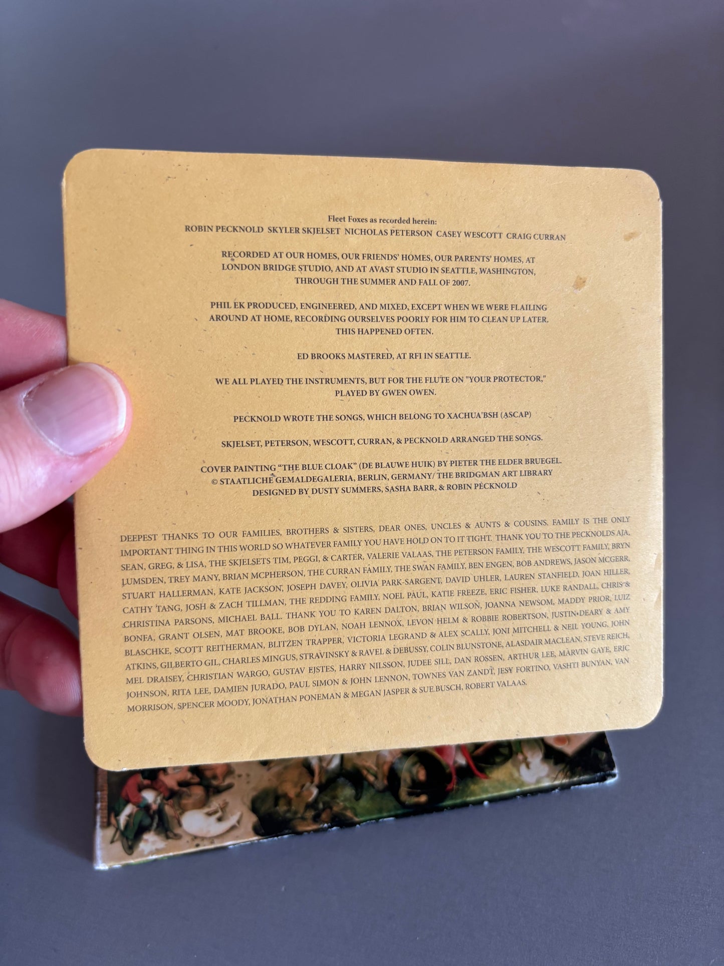 Fleet Foxes: Fleet Foxes, CD, Sub Pop, US 2008