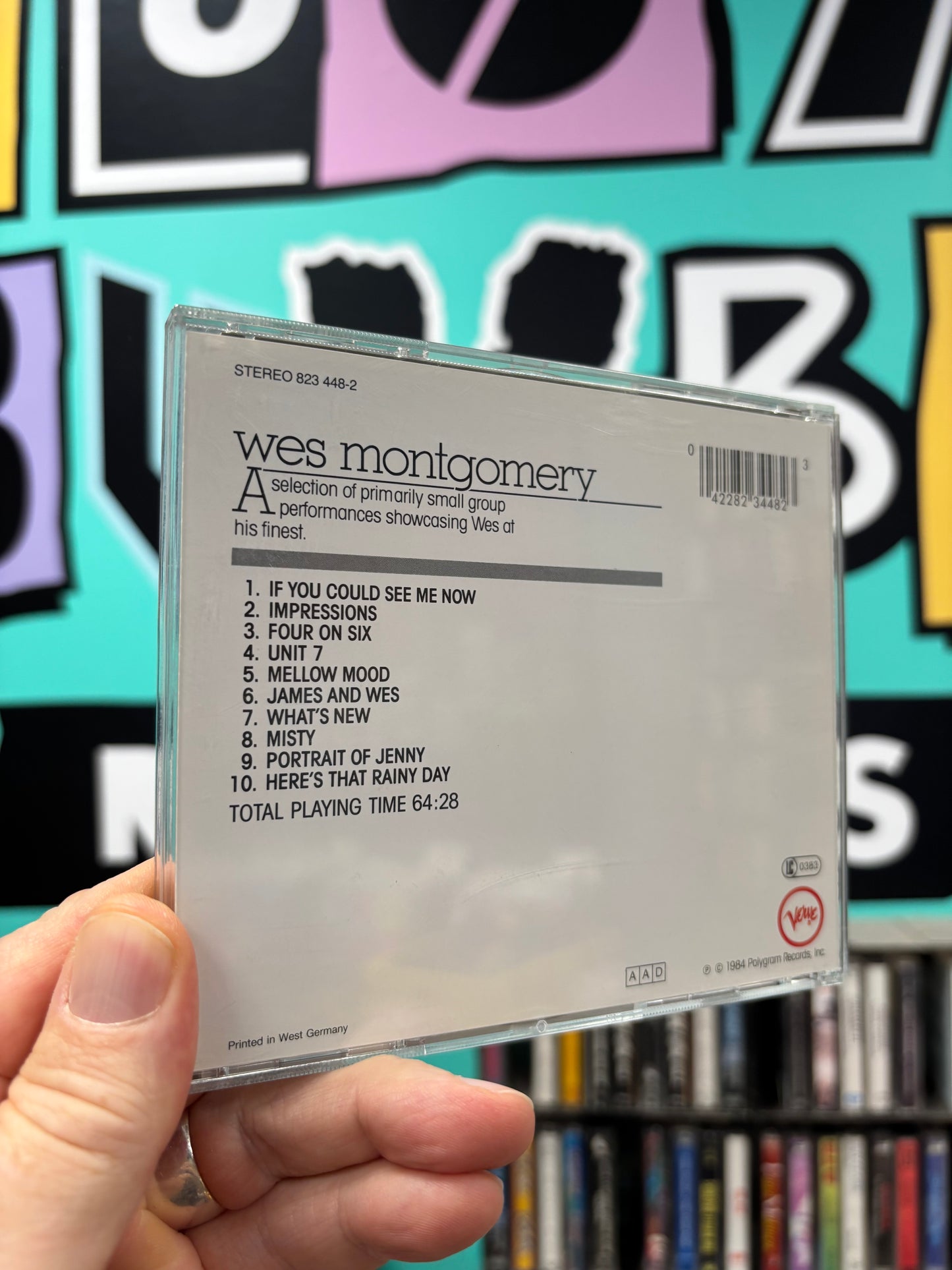 Wes Montgomery: Verve Silver Collection, CD, reissue, Verve Records, Europe year?