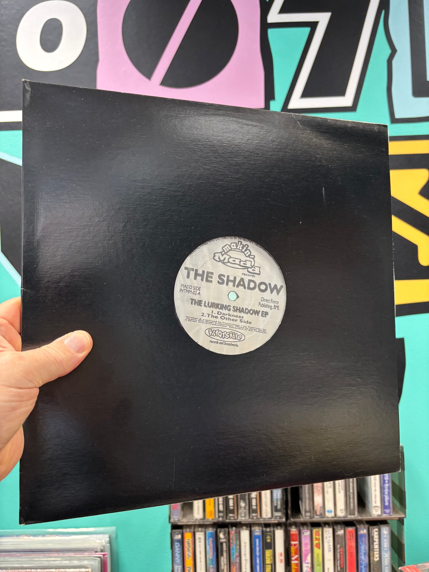 The Shadow: The Lurking Shadow EP, 12inch, 1st pressing, Makin’ Madd Records, US 1995