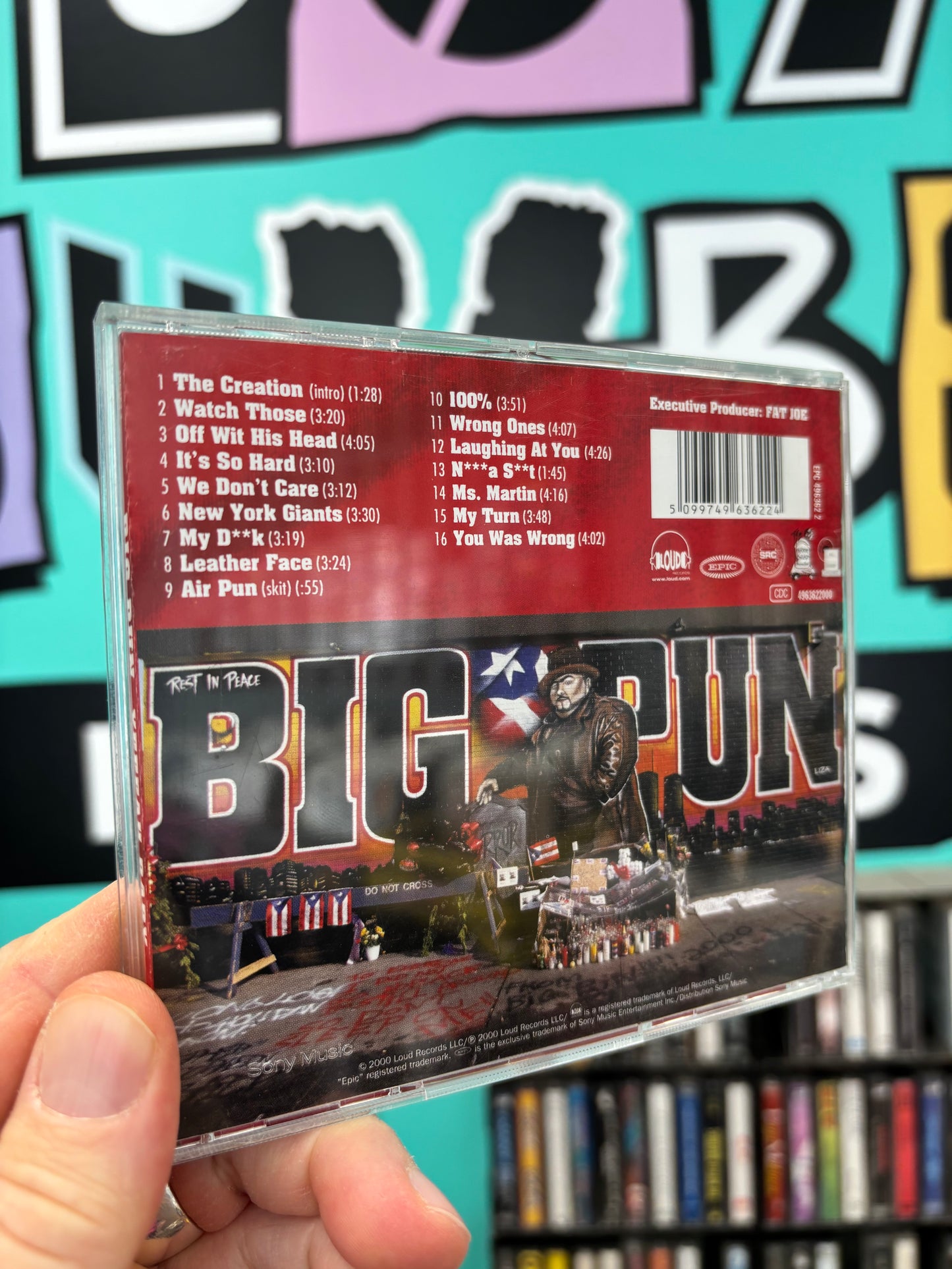 Big Pun: Yeeeah Baby, CD, Loud Records, Epic, Steven Rifkind Company, Terror Squad Production, Europe 2000