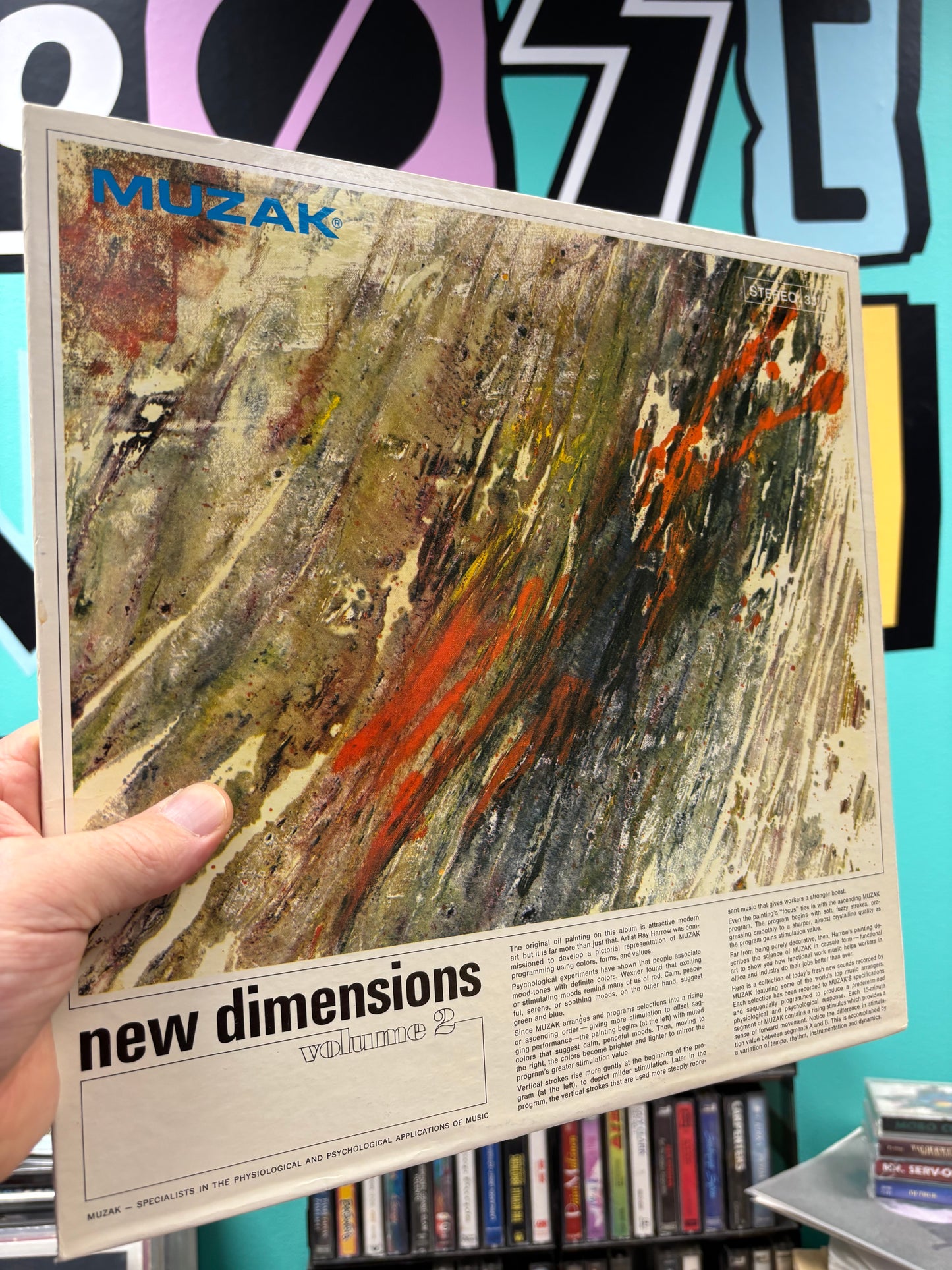 Unknown Artist: New Dimensions Volume 2, LP, 1st pressing,Promo, MUZAK, US 1969