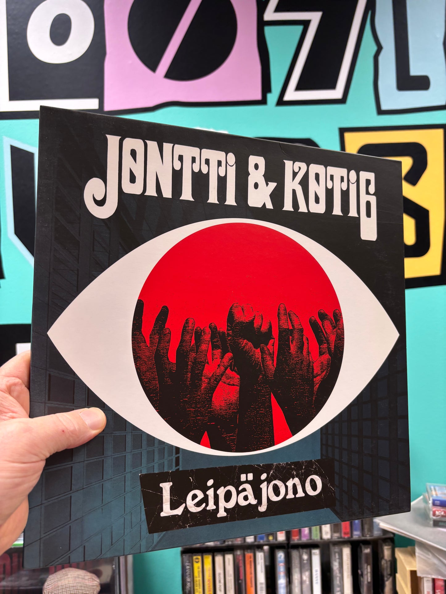 Jontti & Koti6: Leipäjono, LP, Only vinyl pressing, 3rd Rail Music, Finland 2017