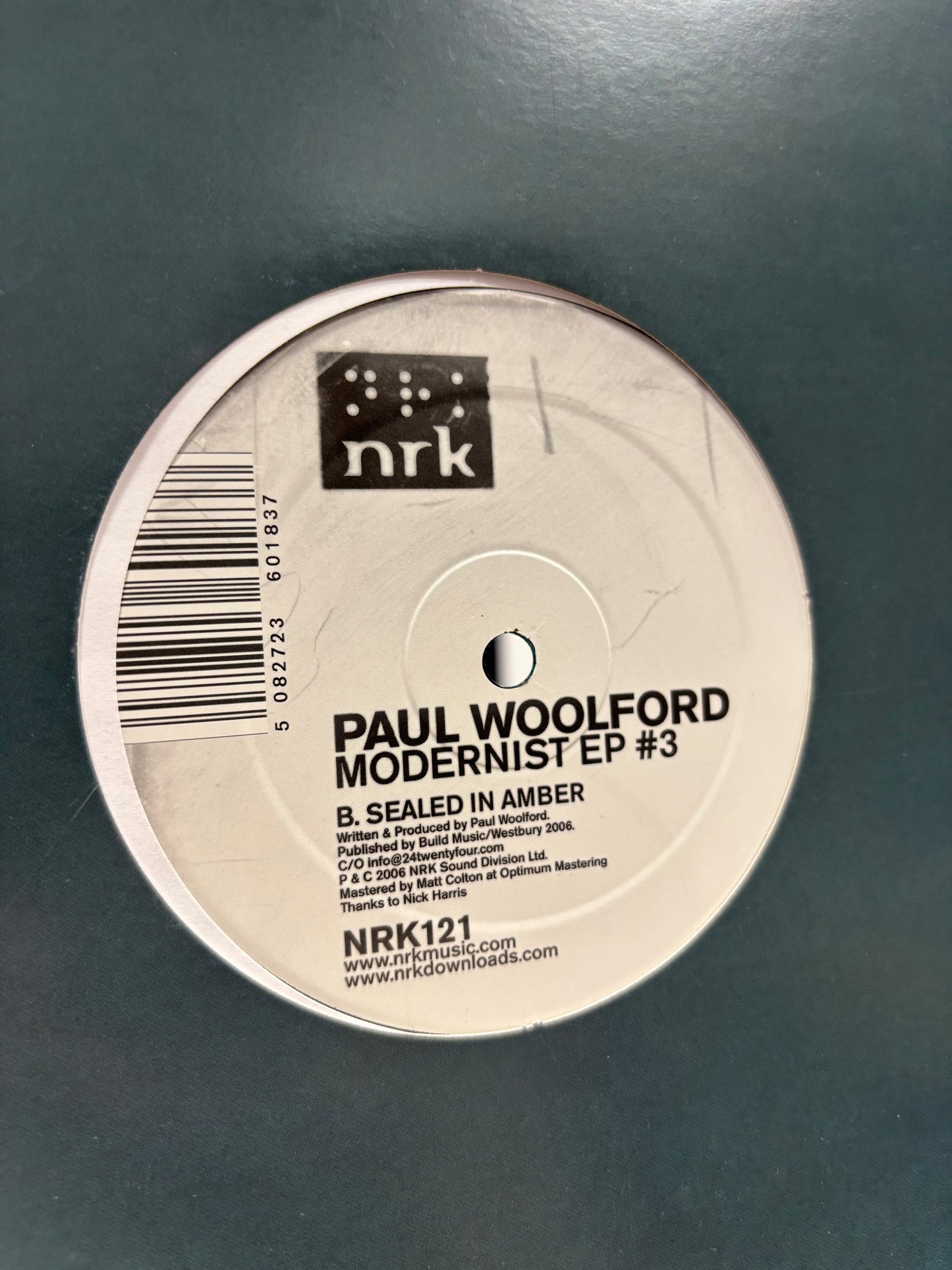 Paul Woolford: Modernist EP #3, 12inch, Only pressing, NRK Sound Division, UK 2006