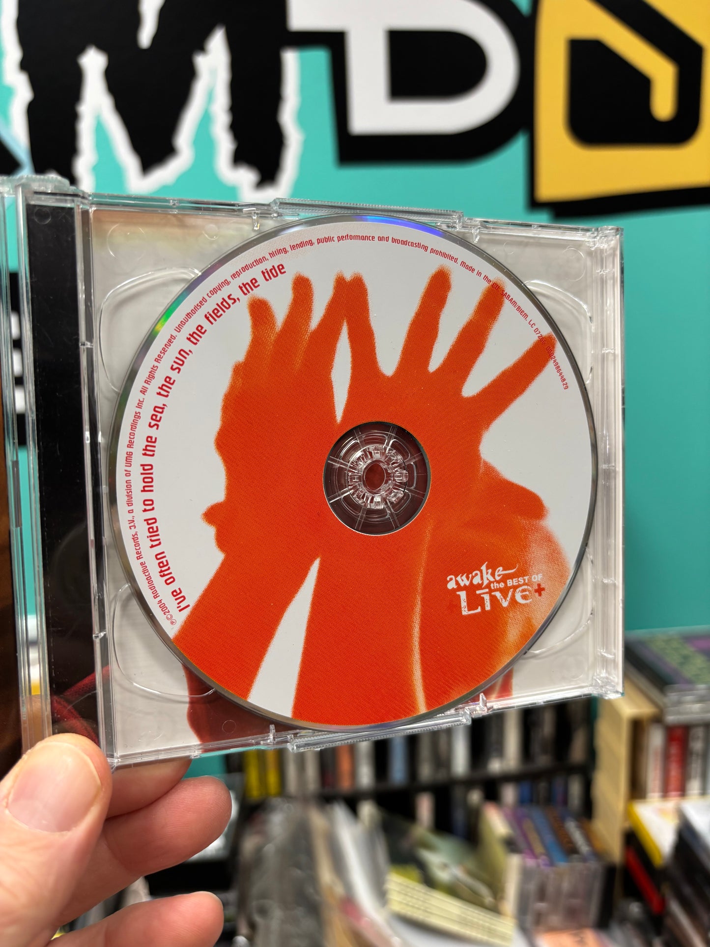 Live: Awake - The Best Of, CD, DVD, compilation, reissue, EDC Germany, Radioactive, Europe year?