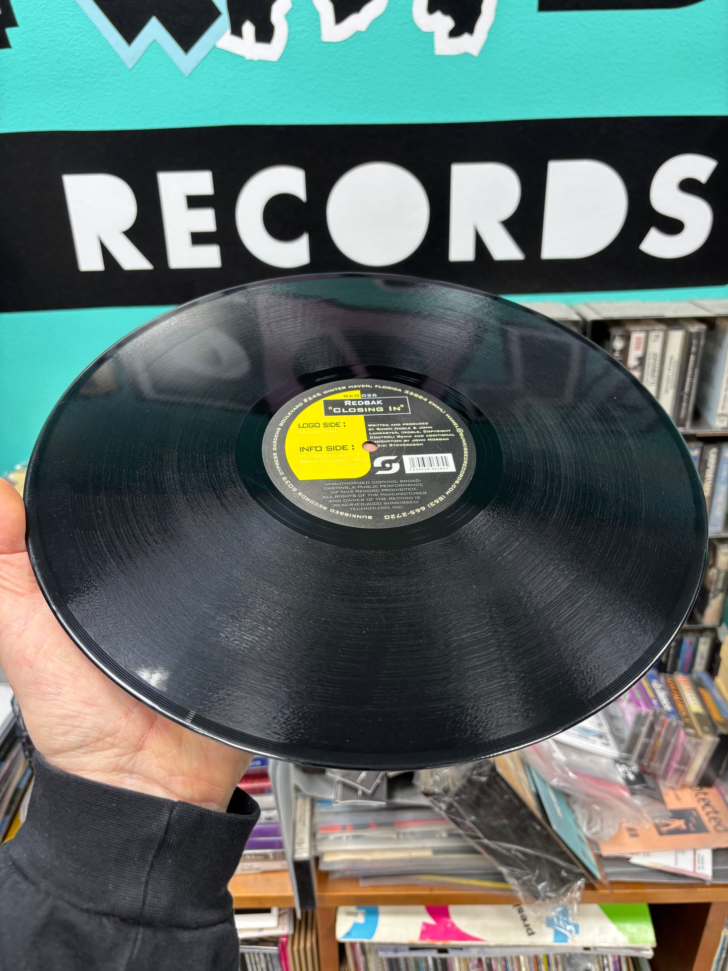 Redbak: Closing In, 12inch, Only official pressing, Sunkissed Records, US 2002