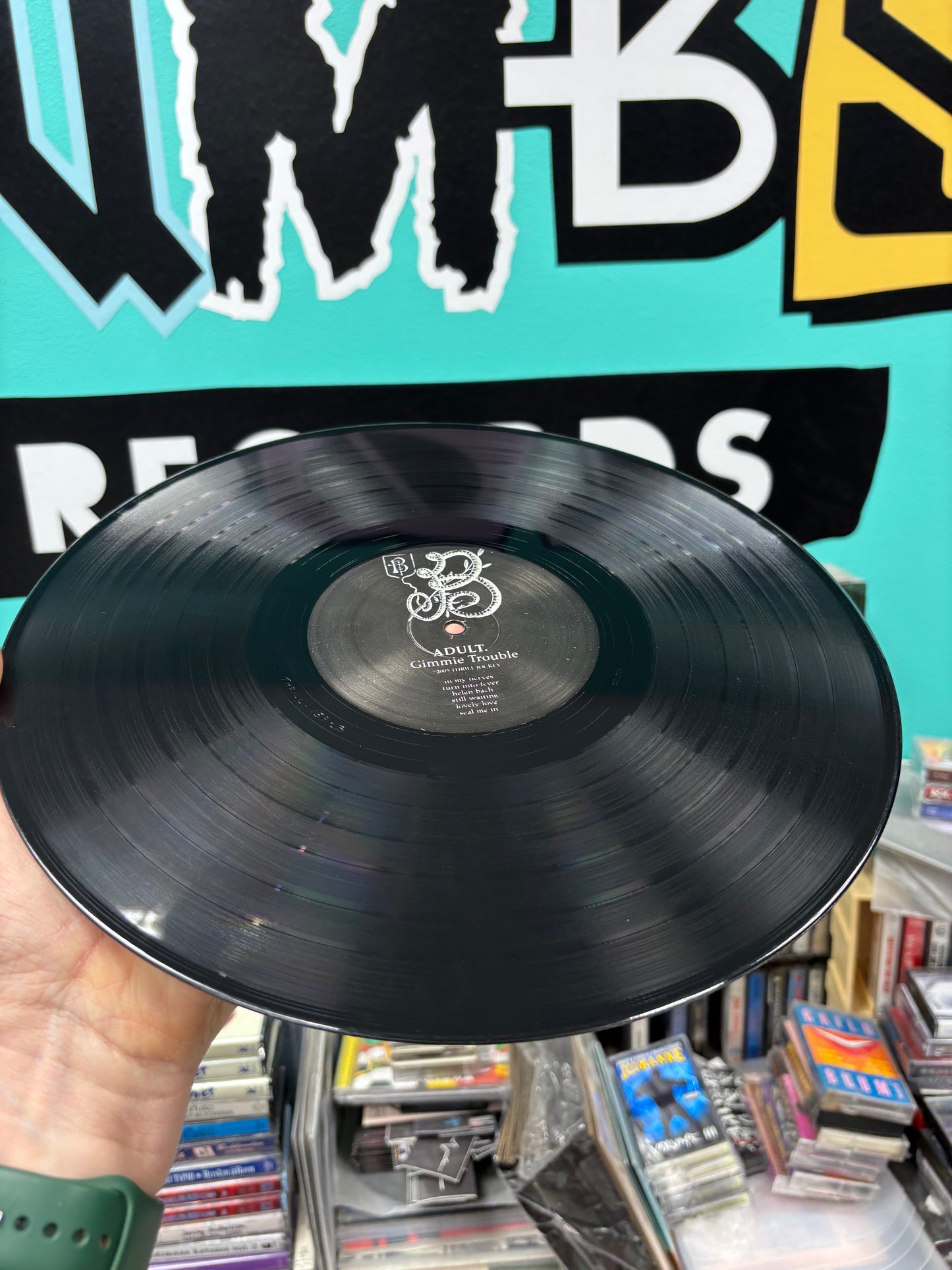 ADULT. : Gimmie Trouble, LP, Only vinyl pressing, Thrill Jockey, US 2005
