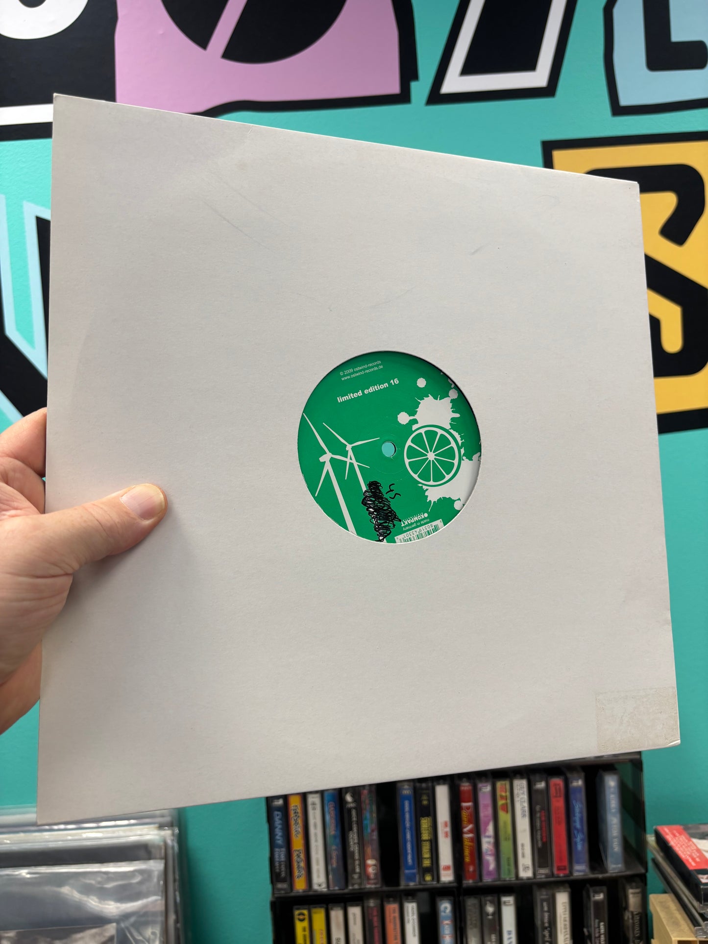 Marc Vision/Pilote Project/Franco Lemon: Sostein, 12inch, Only pressing, Ostwind Records, Germany 2009