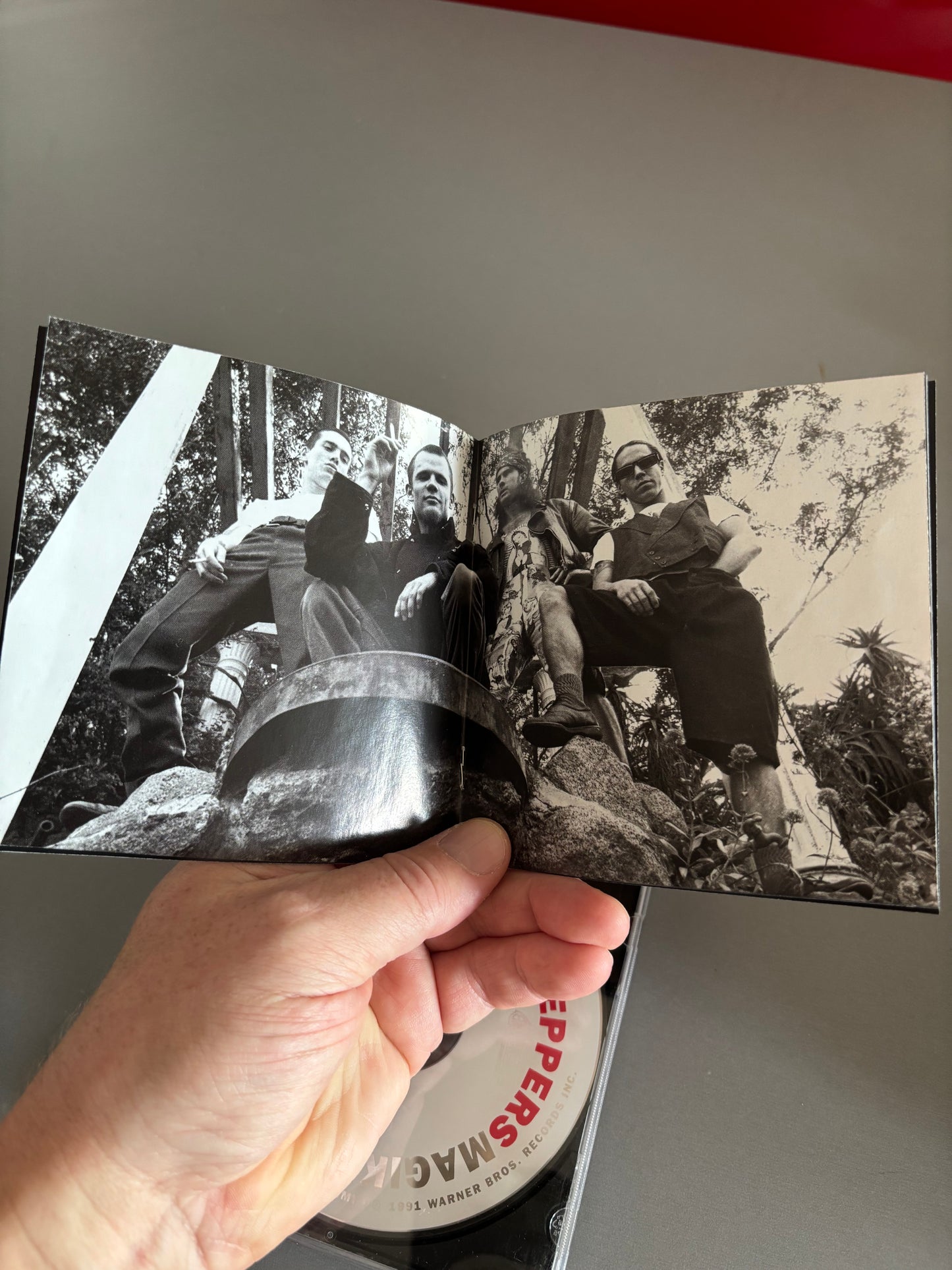 Red Hot Chili Peppers: Blood Sugar Sex Magic, CD, repress, Warner Bros. Records, Europe year?
