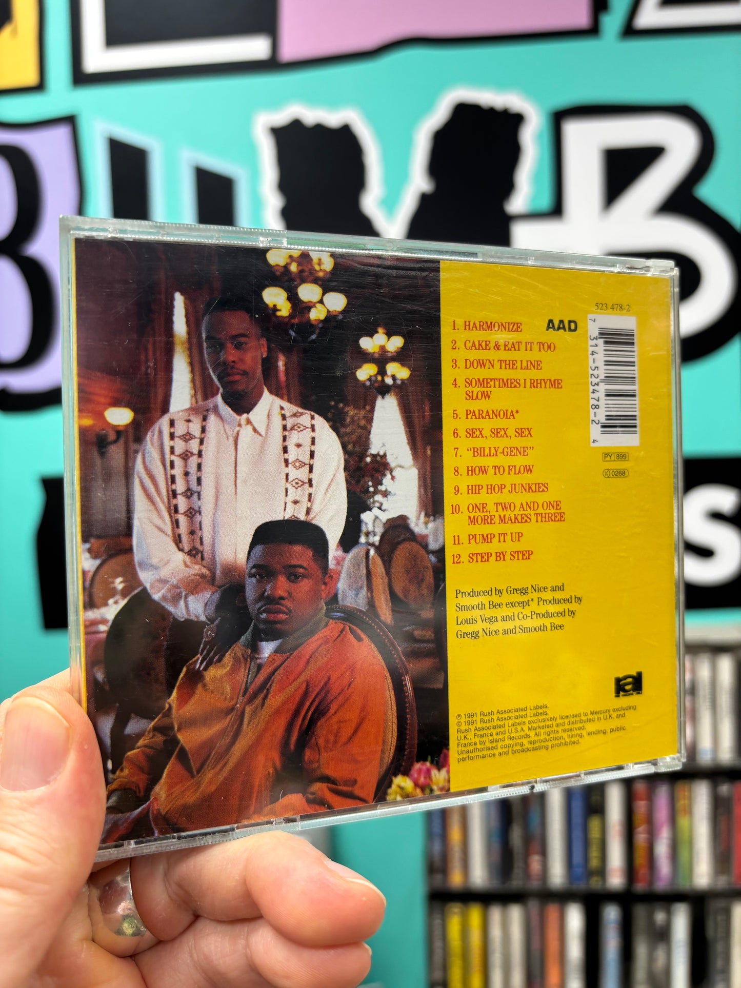 Nice & Smooth: Ain’t A Damn Thing Changed, CD, Rush Associated Labels, Europe 1991