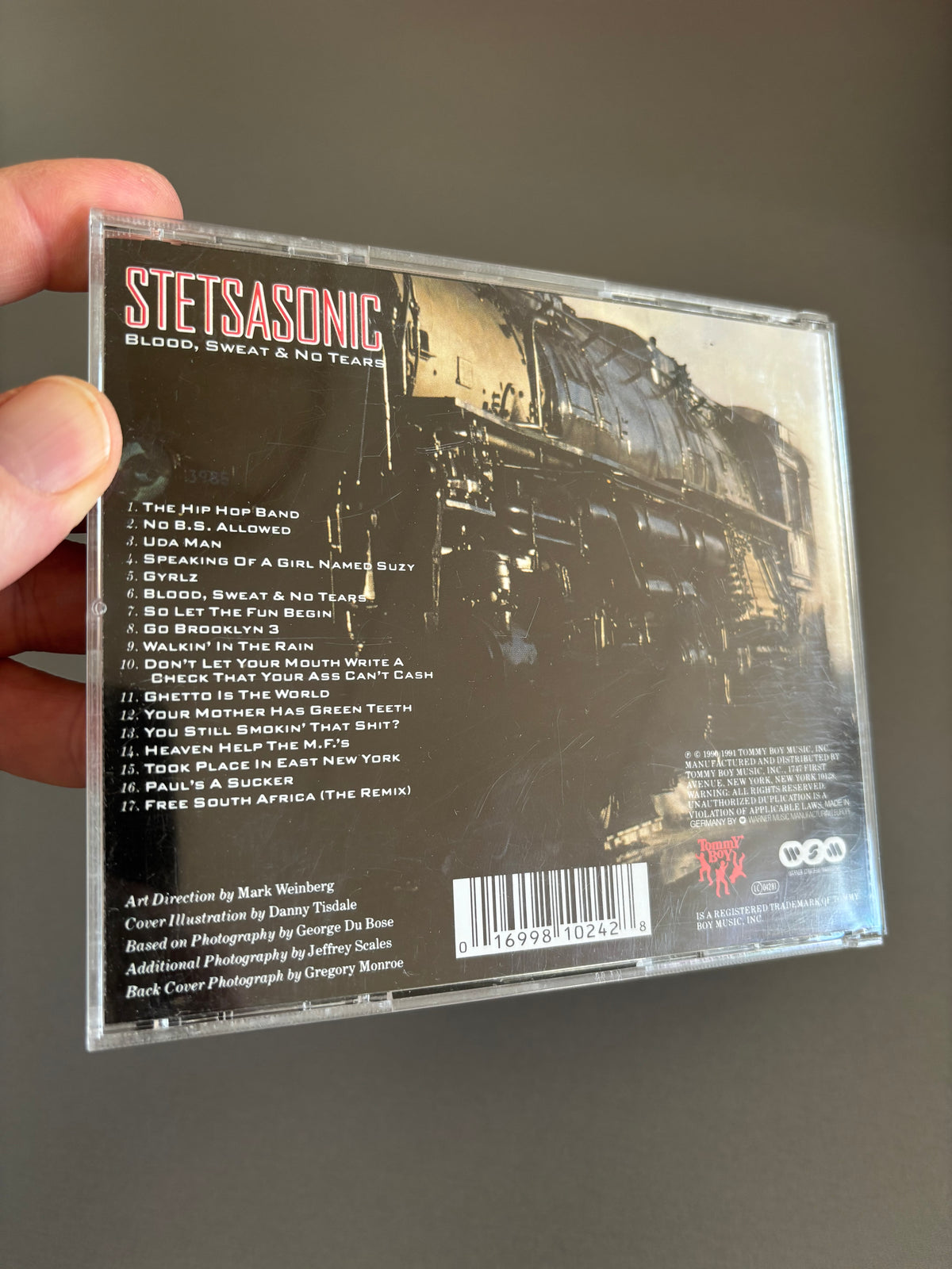Stetsasonic: Blood, Sweat & No Tears, CD, Tommy Boy, Europe 1991