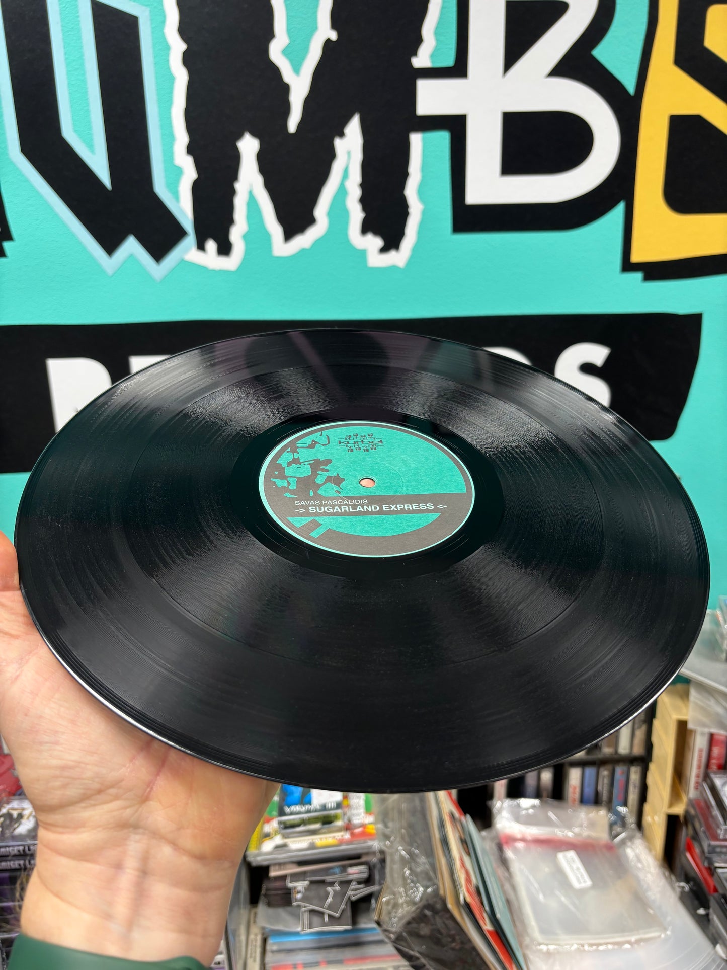 Savas Pascalidis: Sugarland Express, 12inch, 1st pressing, Kurbel, Germany 1997