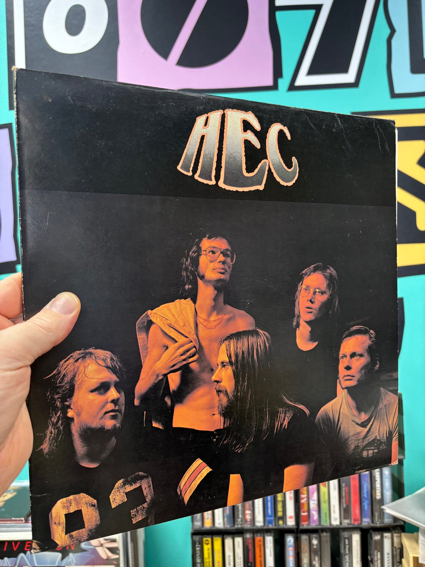 Hec: Hec, LP, 1st pressing, Love Records, Finland 1977