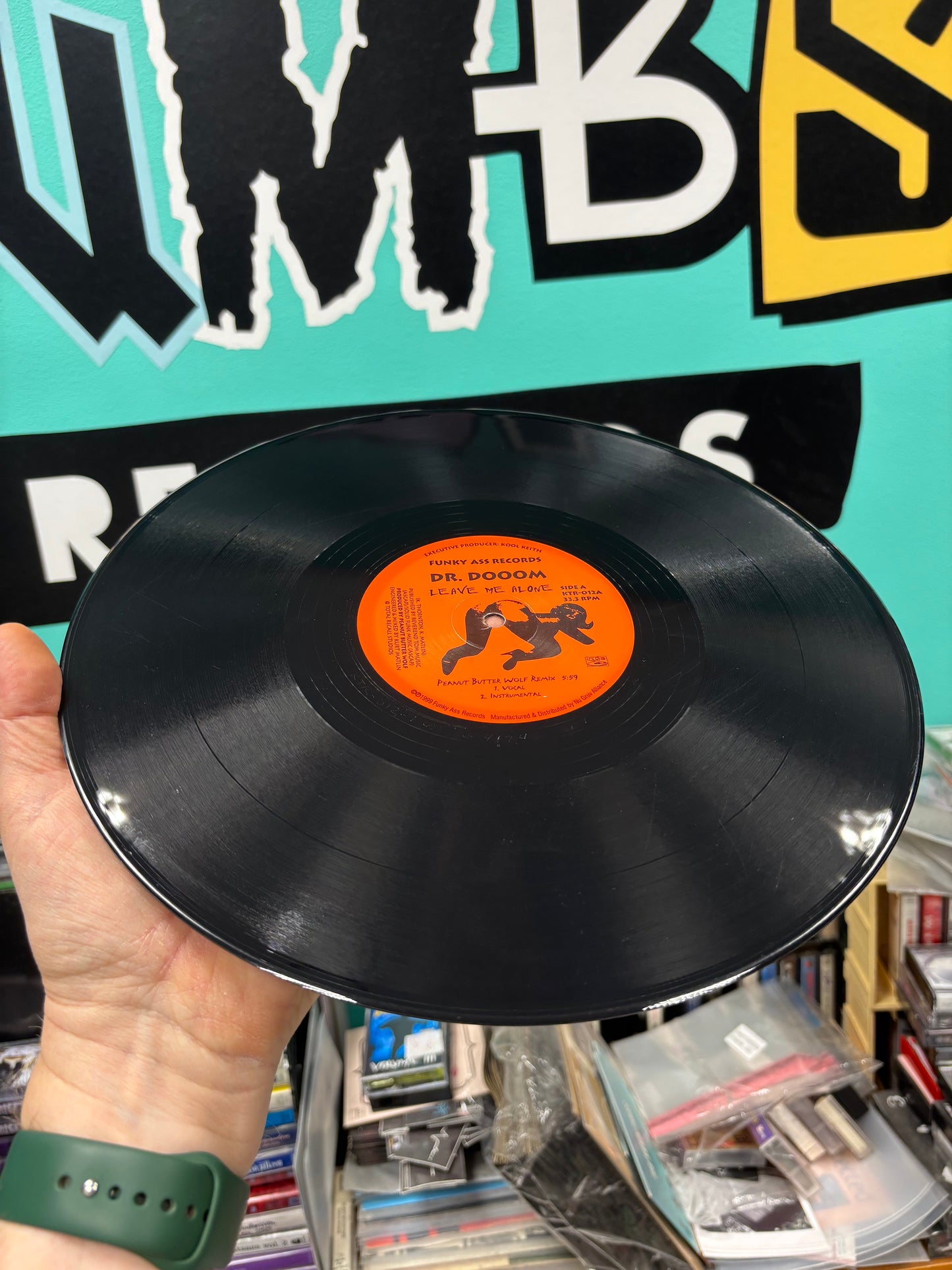 Dr. Dooom: Leave Me Alone Remixes, 12inch, Funky Ass Records, US 1999?