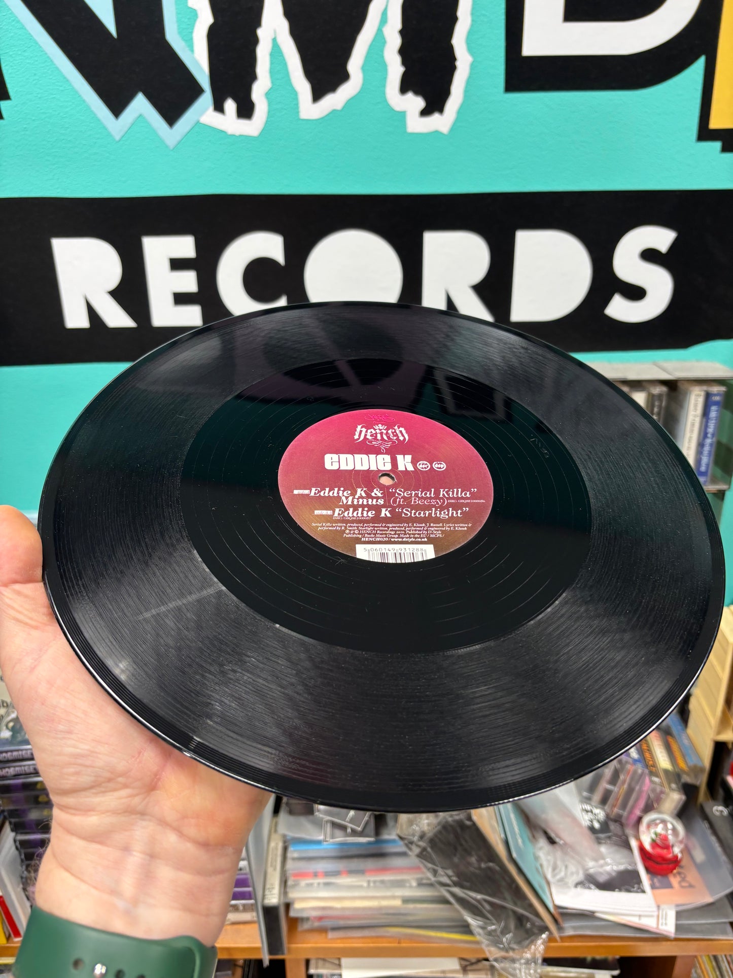 Eddie K: Serial Killa/Starlight, 12inch, Only pressing, H.E.N.C.H. Recordings, UK 2010
