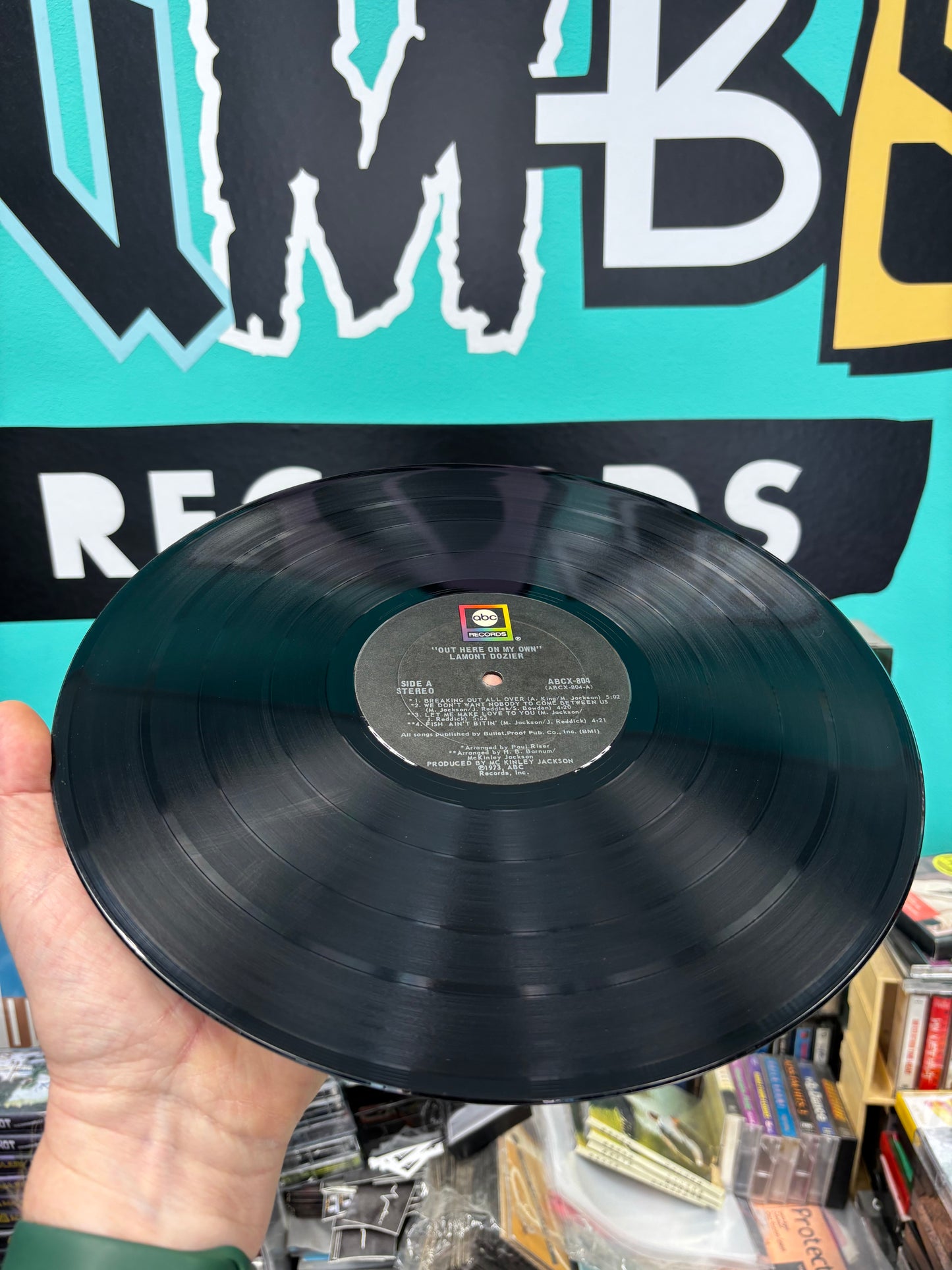 Lamont Dozier: Out Here On My Own, LP, Terre Haute Pressing, ABC Records, US 1973