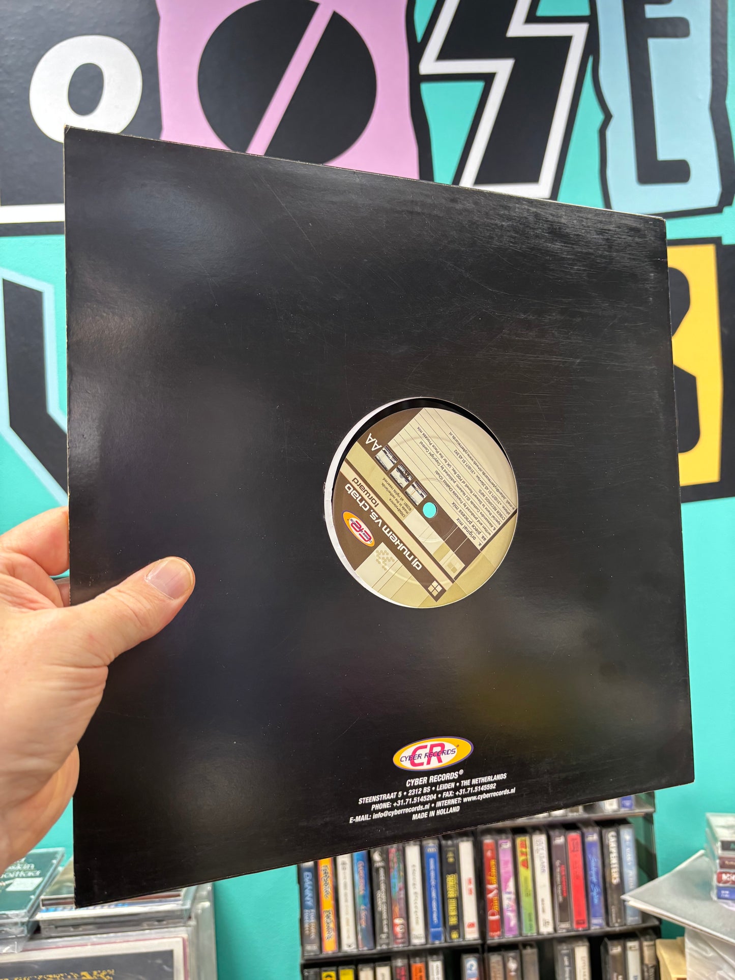 DJ Nukem VS. Chab: Forward, 12inch, Only official pressing, Cyber Records, Netherlands 2001