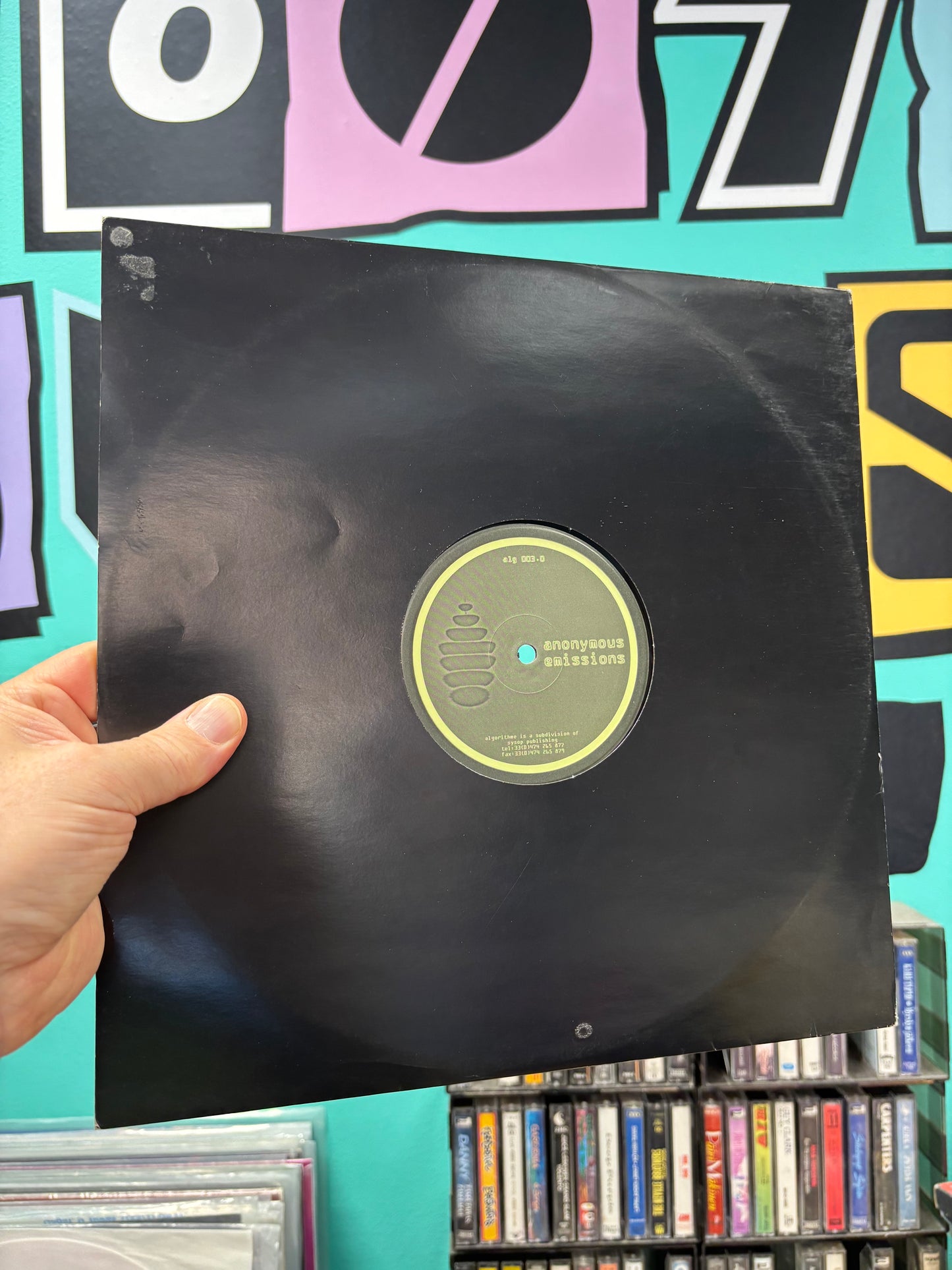 Anonymous: Emissions, 12inch, Only pressing, Algorithme, France 1997