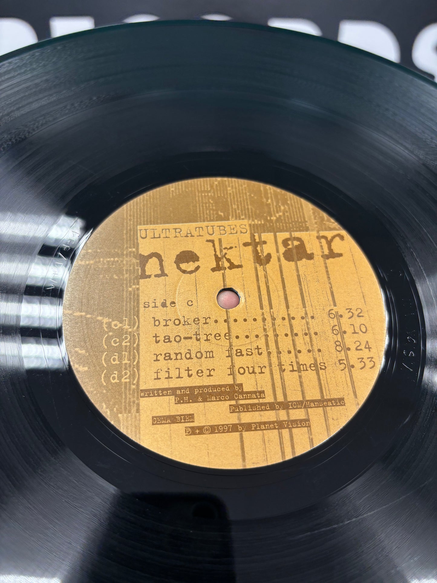 Ultratubes: Nektar, 2x12inch, Only official vinyl pressing, Planet Vision, Germany 1997