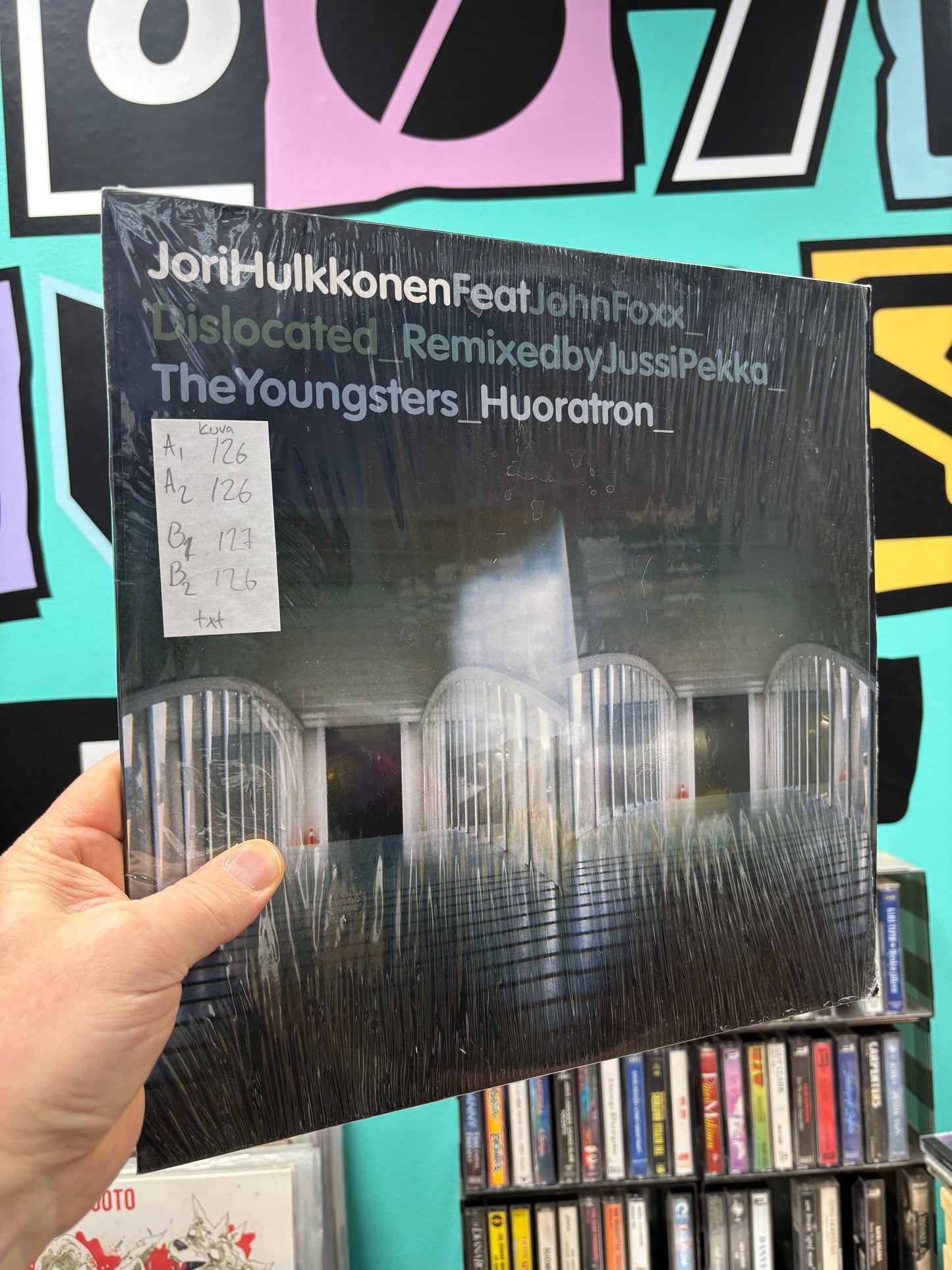 Jori Hulkkonen: Dislocated, 12inch, Only vinyl pressing, F Communications, Play It Again Sam [PIAS], Europe 2005