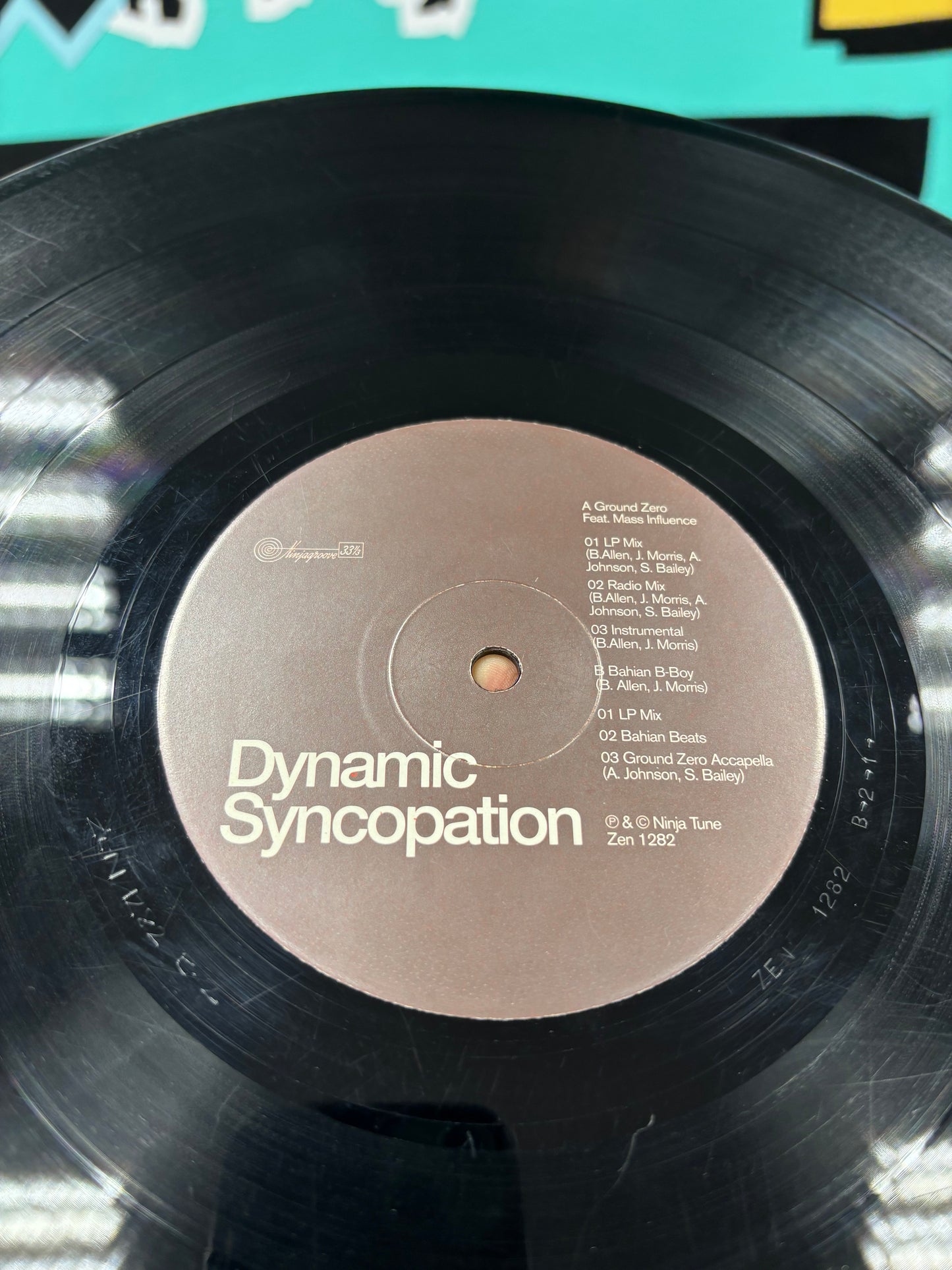 Dynamic Syncopation: Ground Zero, 12inch, Ninja Tune, UK 1999