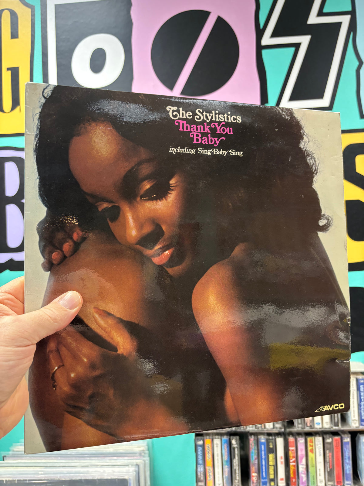 The Stylistics: Thank You Baby, LP, Avco, UK 1975