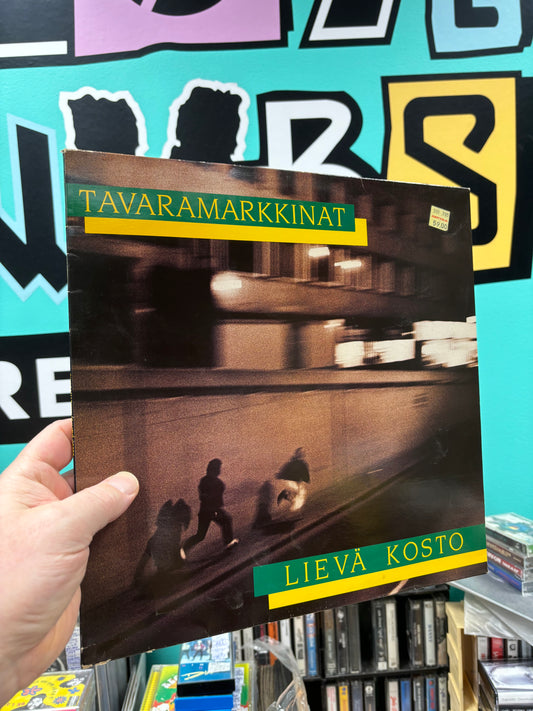 Tavaramarkkinat: Lievä Kosto, LP, 1st pressing, Only official vinyl pressing, Euros Records, Finland 1985