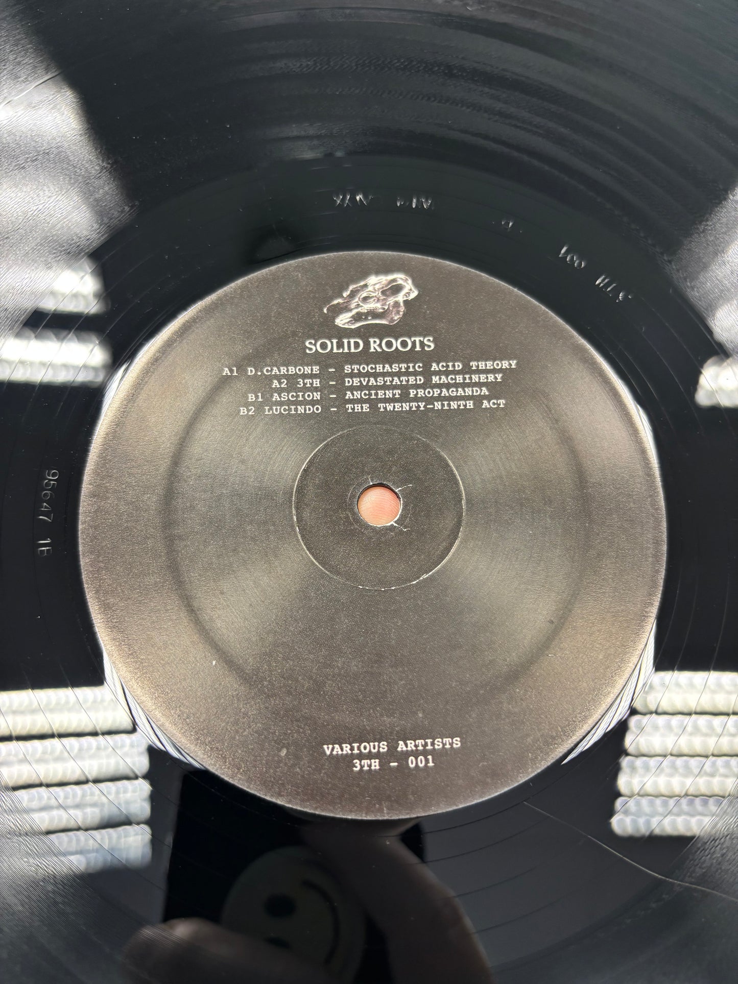 Solid Roots, 12inch, Only pressing, 3TH Records, Germany 2013