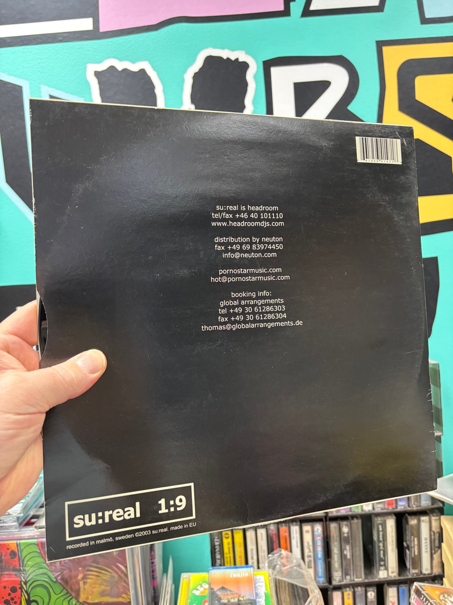 su:real: 1:9, 12inch, EP, Only pressing, su:real, Sweden 2003