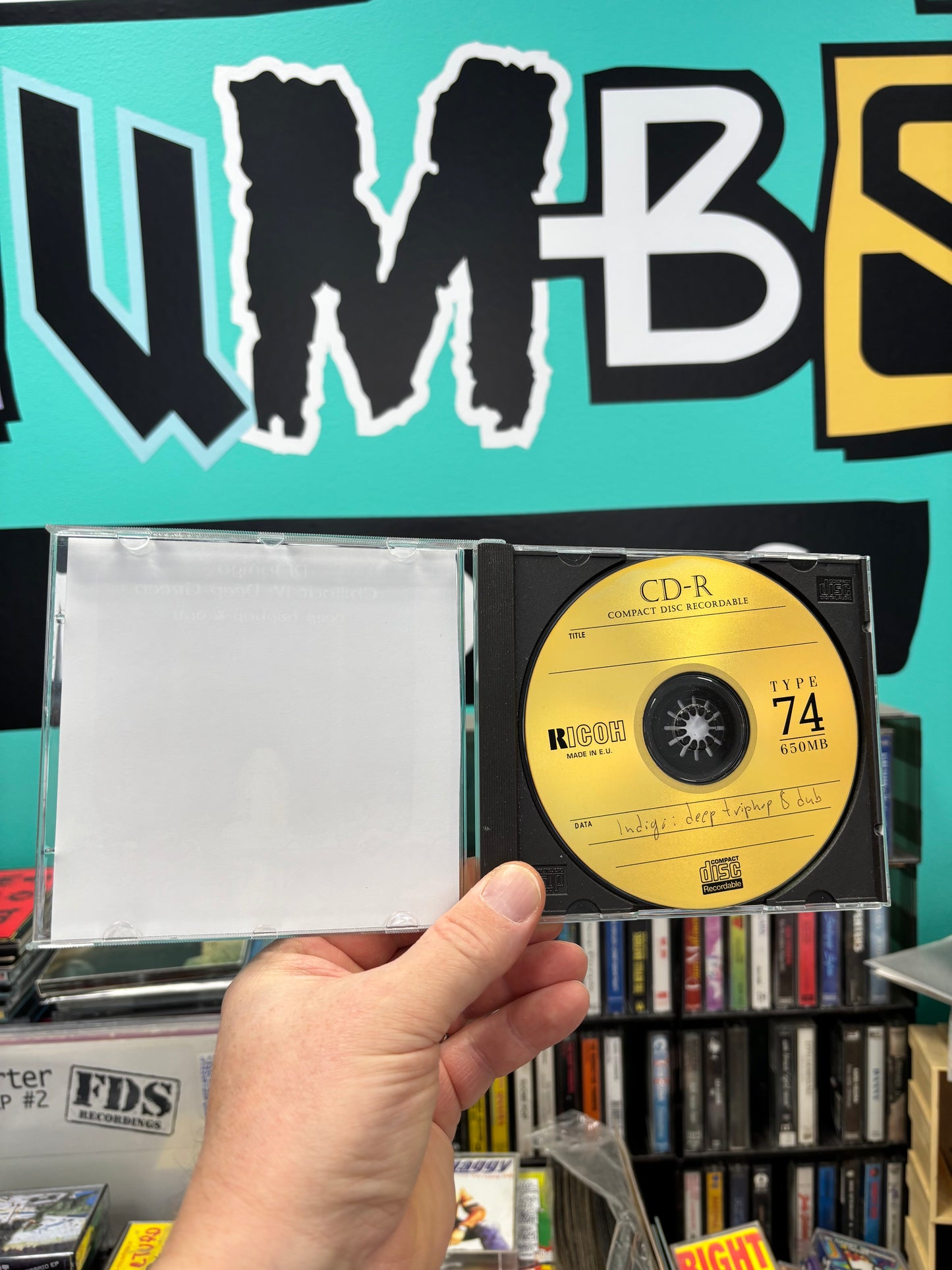 DJ Indigo: Chillout IV: Deep Green - Deep Trip Hop & Dub, CDr, Only pressing, Self-Released, Finland 1990’s?