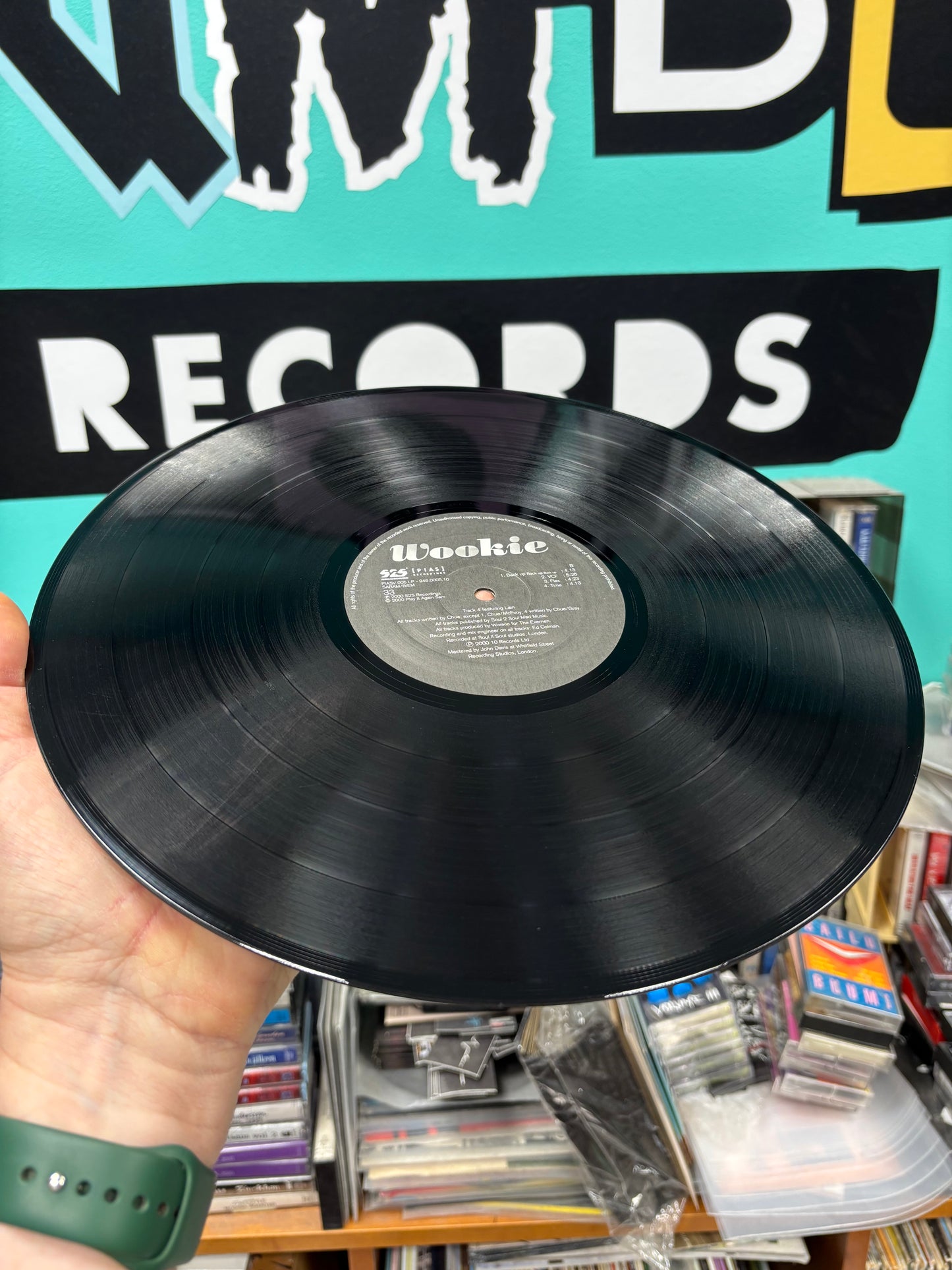 Wookie: Wookie, LP, 1st pressing, S2S Recordings, [PIAS], UK 2000