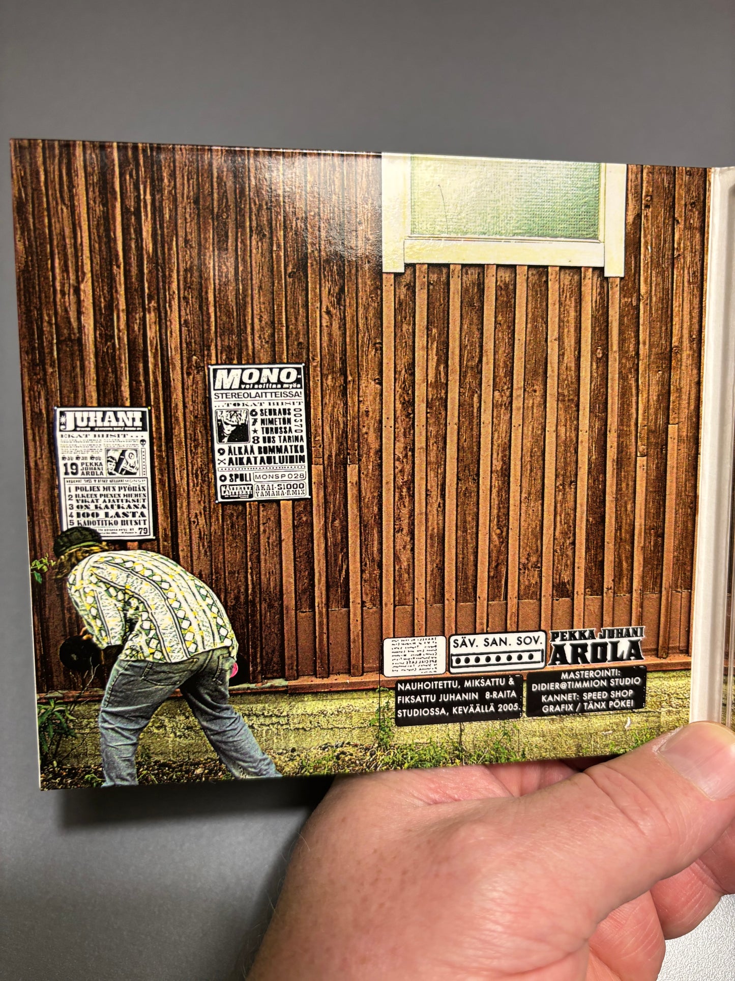 Juhani: On Kaukana, CD, Digipak, 1st pressing, Monsp Records, Finland 2005