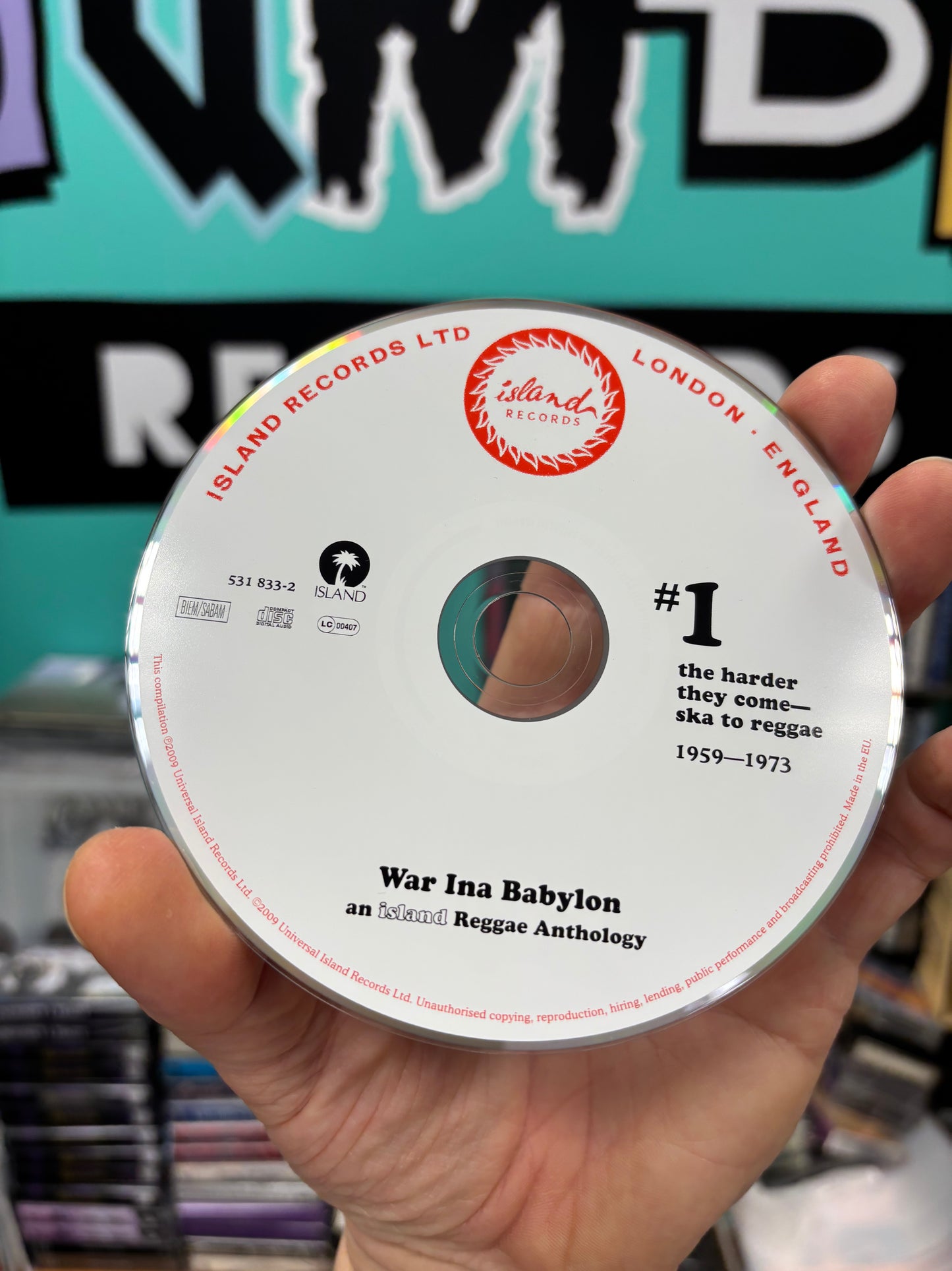 War Ina Babylon (An Island Reggae Anthology), CD, Box Set, 3CD + book, Only pressing, Island Records, Europe 2009