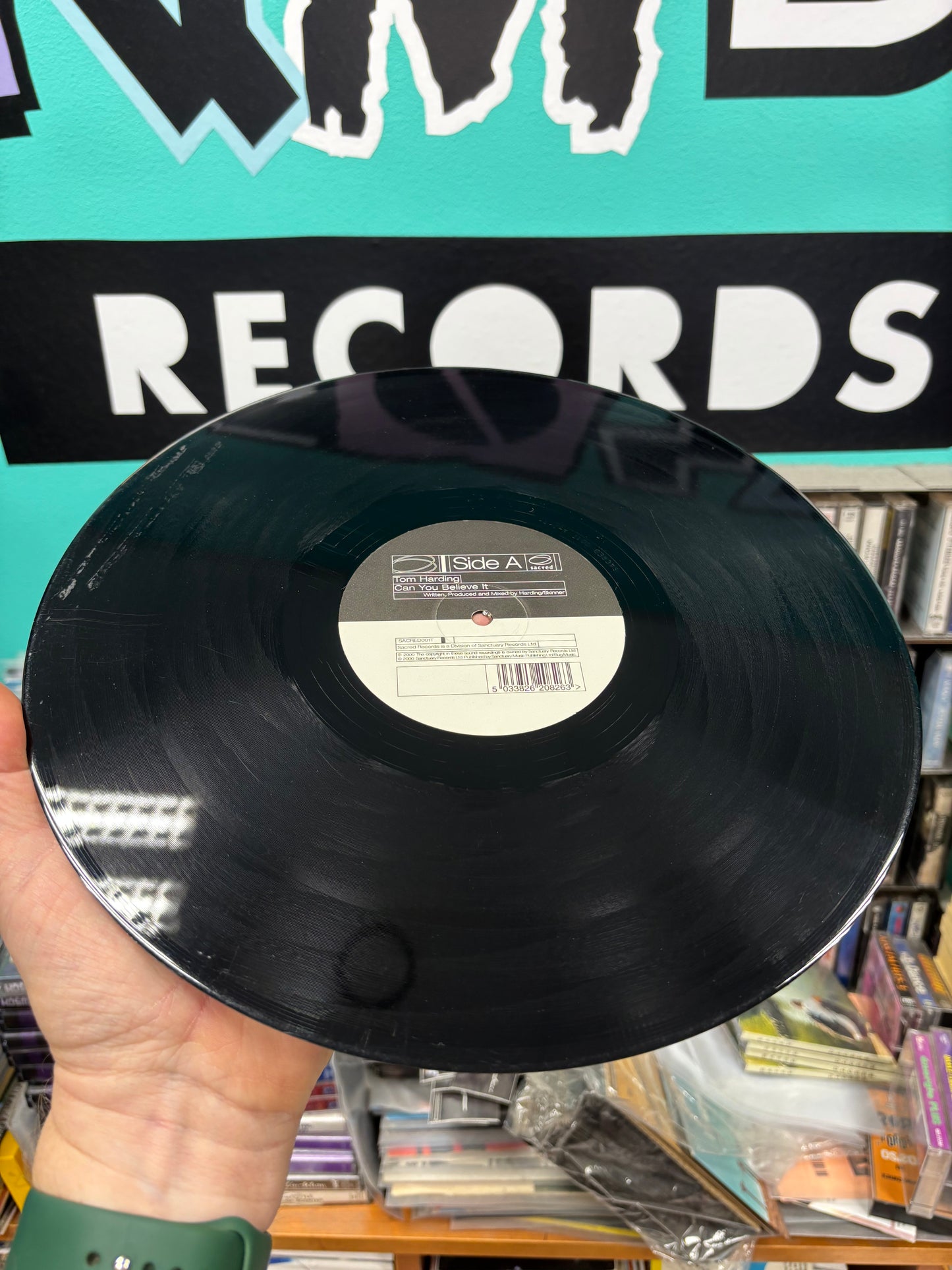 Tom Harding: Can You Believe It, 12inch, Only pressing, Sacred Beats, UK 2000