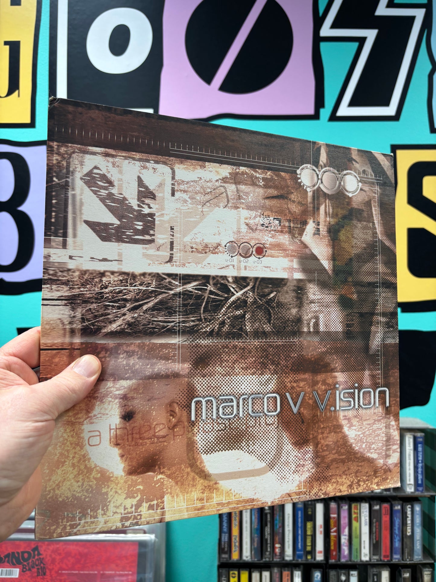 Marco V: V.ision (Phase Three), 12inch, 1st pressing, Free For All, Netherlands 2001