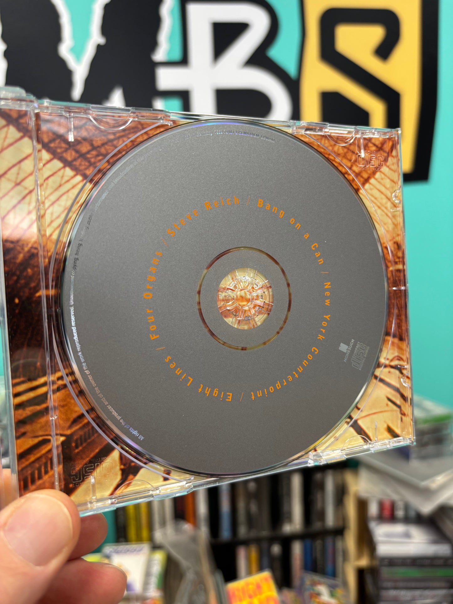 Steve Reich: New York Counterpoint/Eight Lines/Four Organs, CD, Nonesuch, Europe 2000