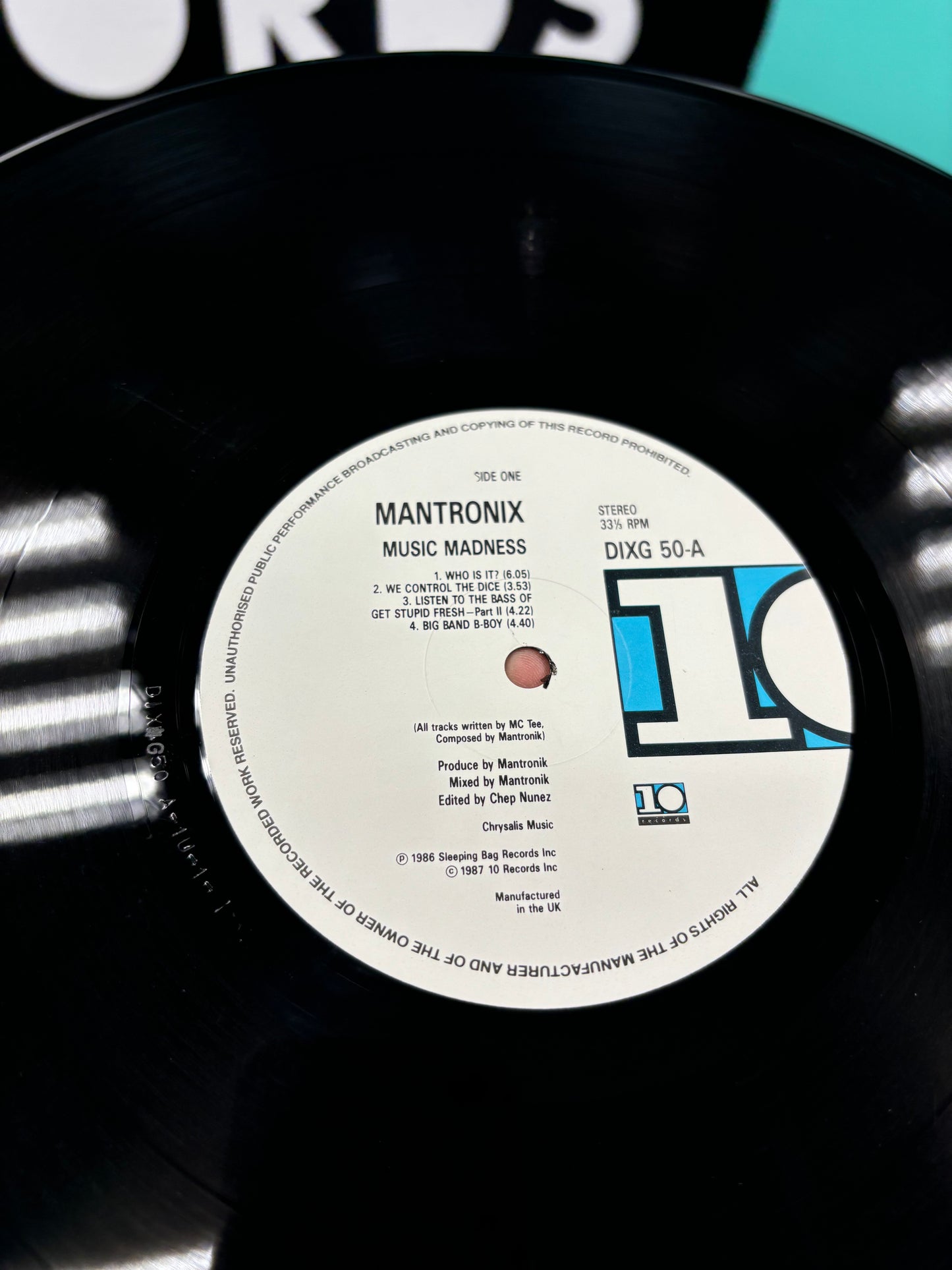 Mantronix: Music Madness, LP + 12inch, Special Edition, gatefold, 10 Records, UK 1987