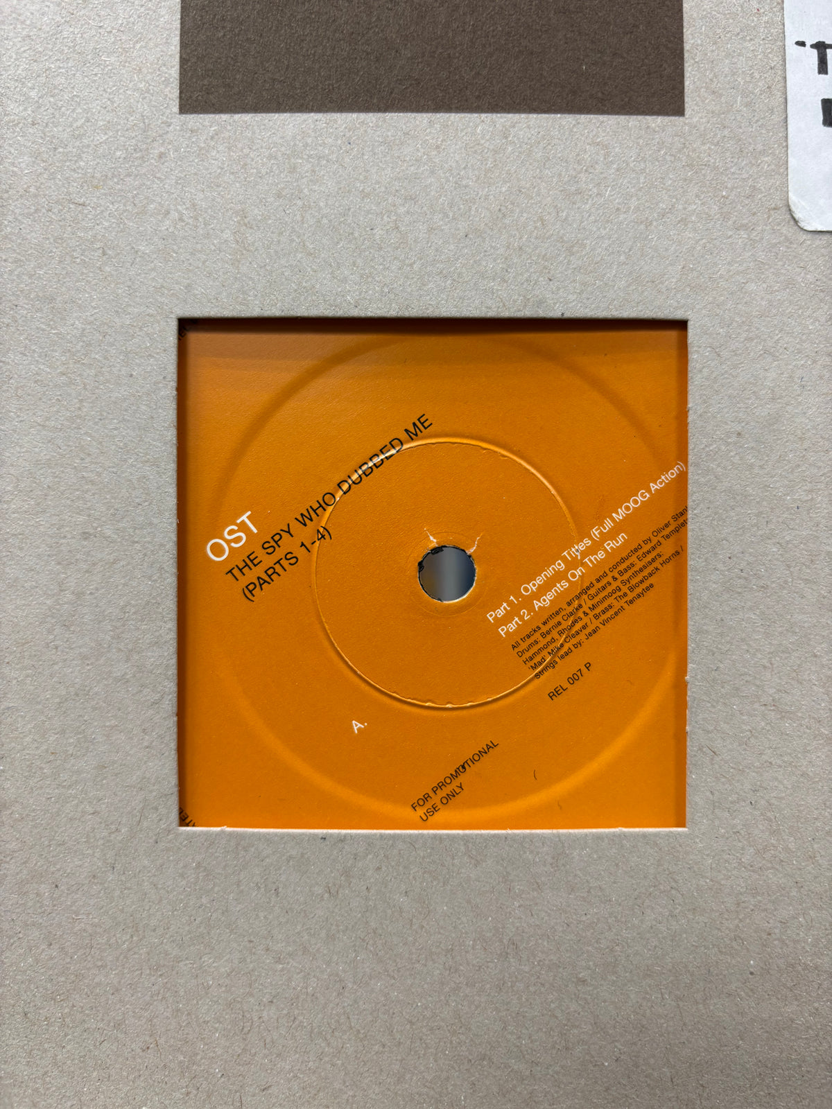 The Spy Who Dubbed Me (Parts 1-4), 12inch, Only pressing, Related, UK 1998