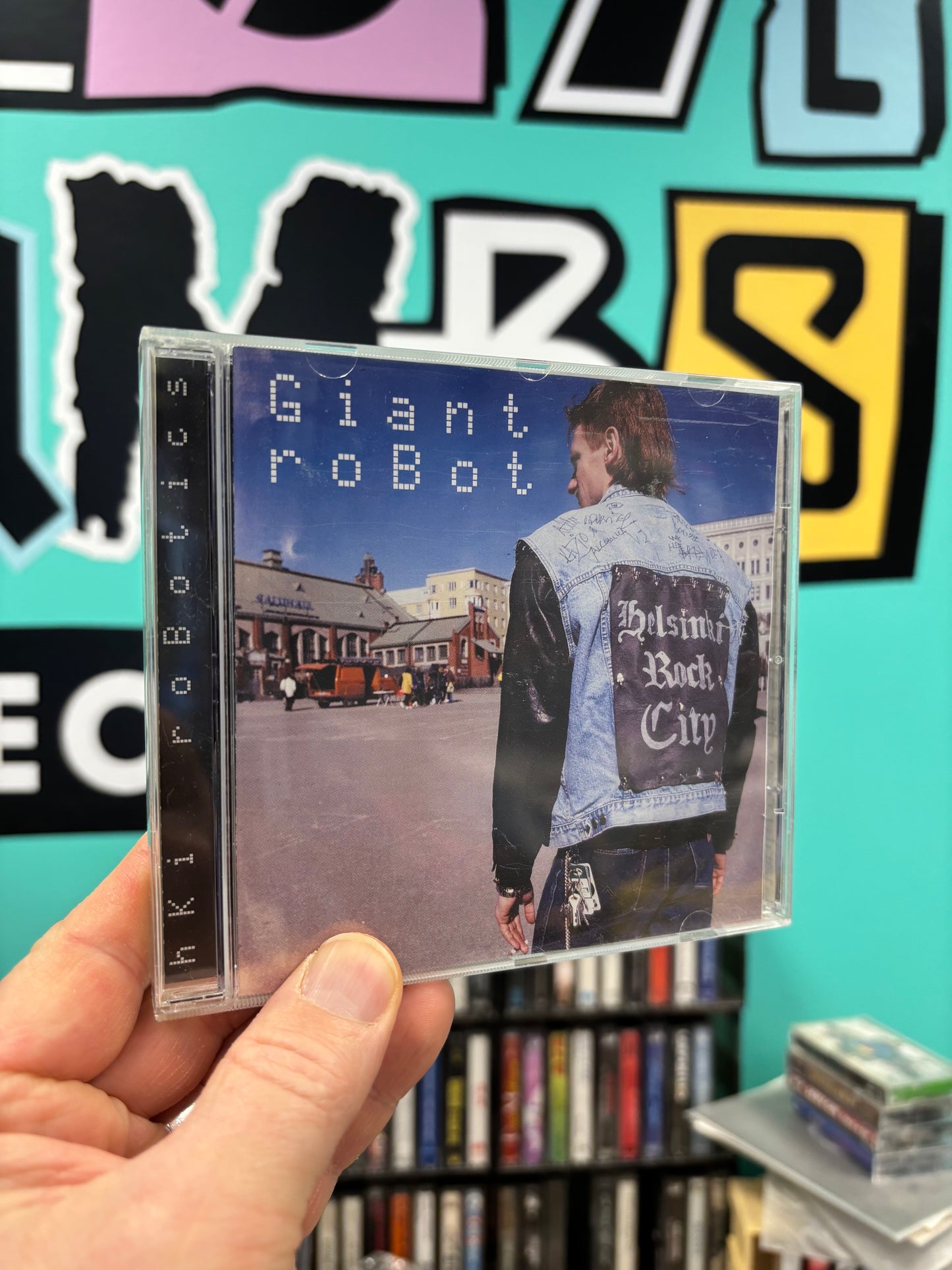 Giant Robot: Helsinki Rock City, CD, Only CD pressing, Maxi-Single, Hawaii Sounds, Finland 1999